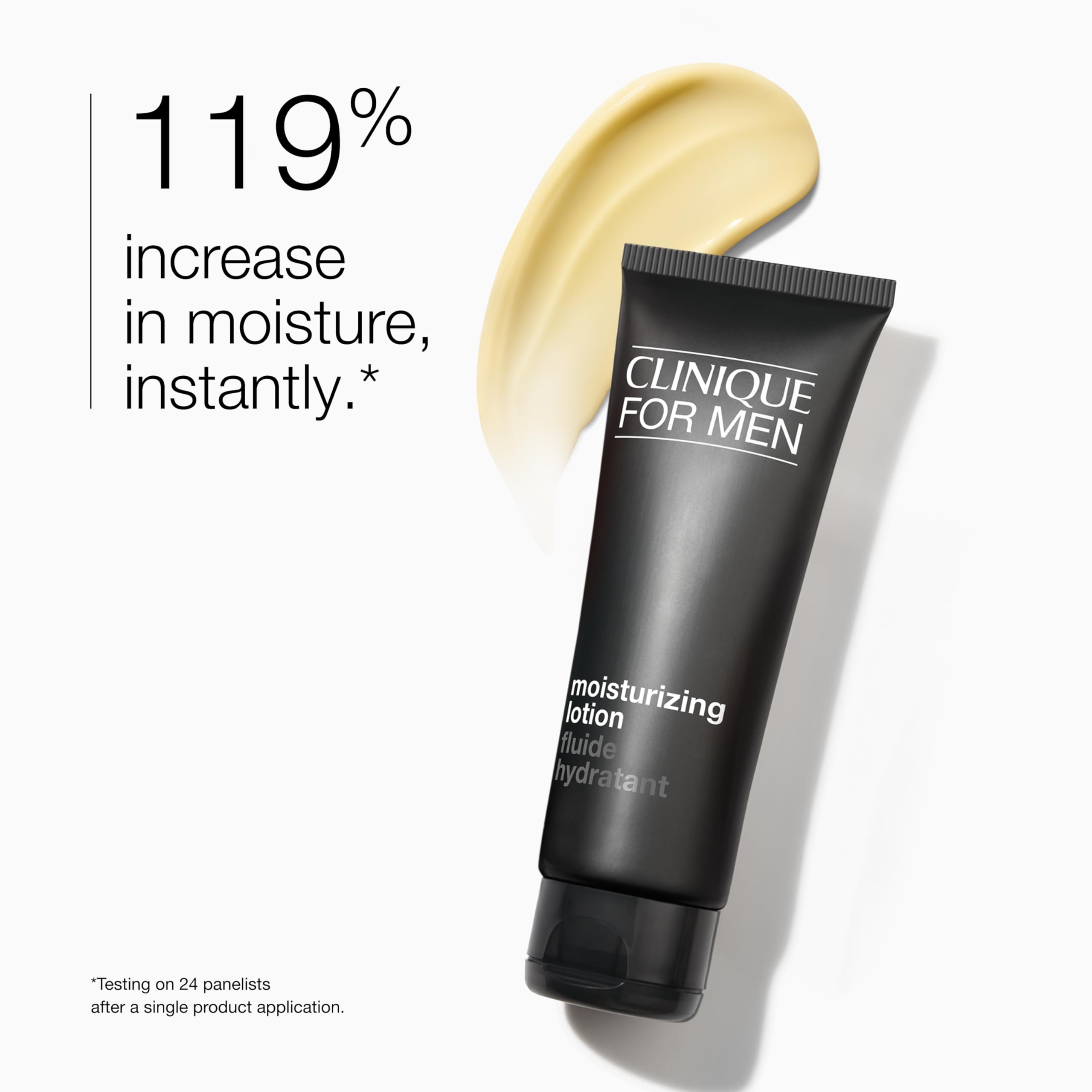 Clinique For Men Moisturizing + Hydrating Face Lotion with Glycerin and Ure
