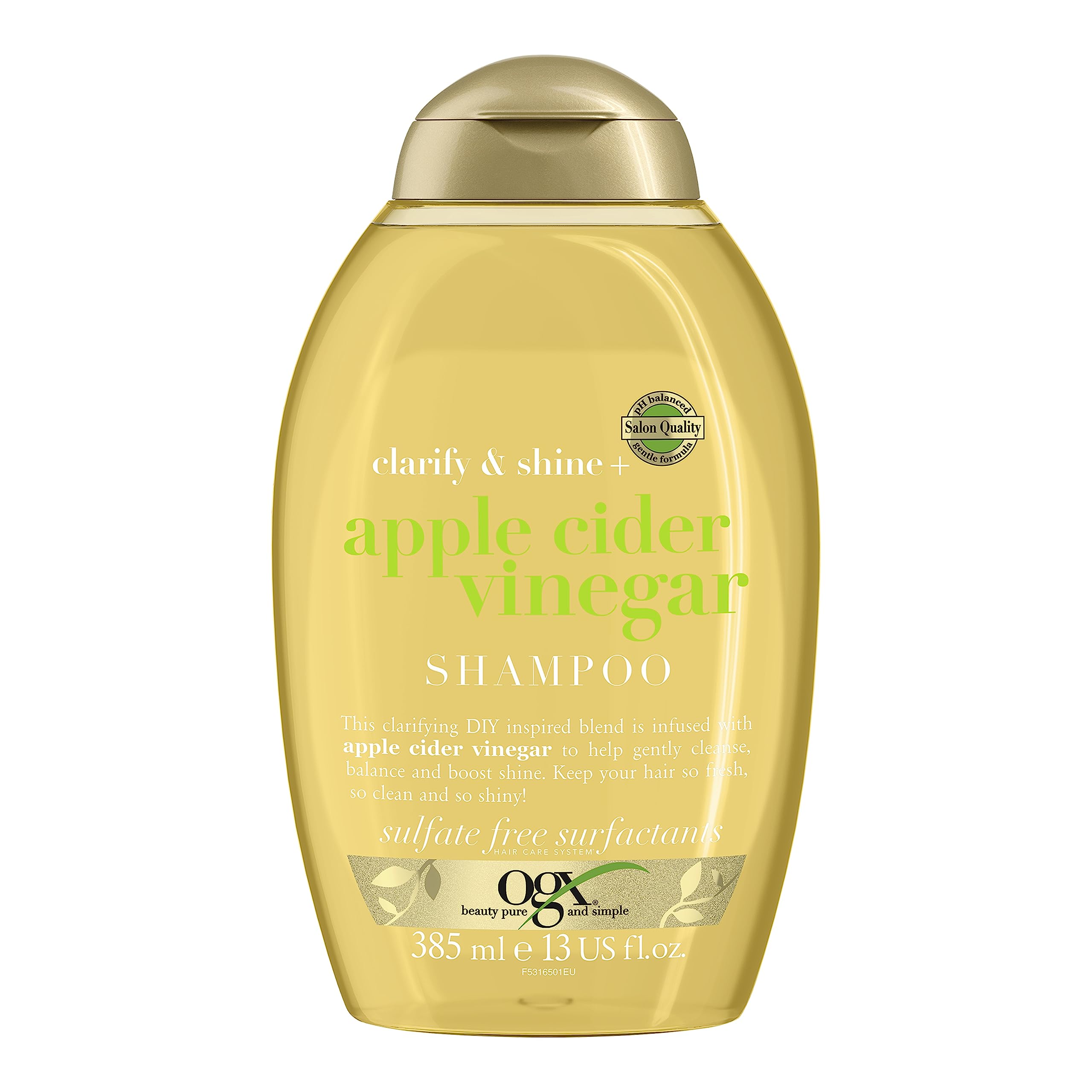 OGX Clarify & Shine Apple Cider Vinegar Shampoo for Shine and Balance
