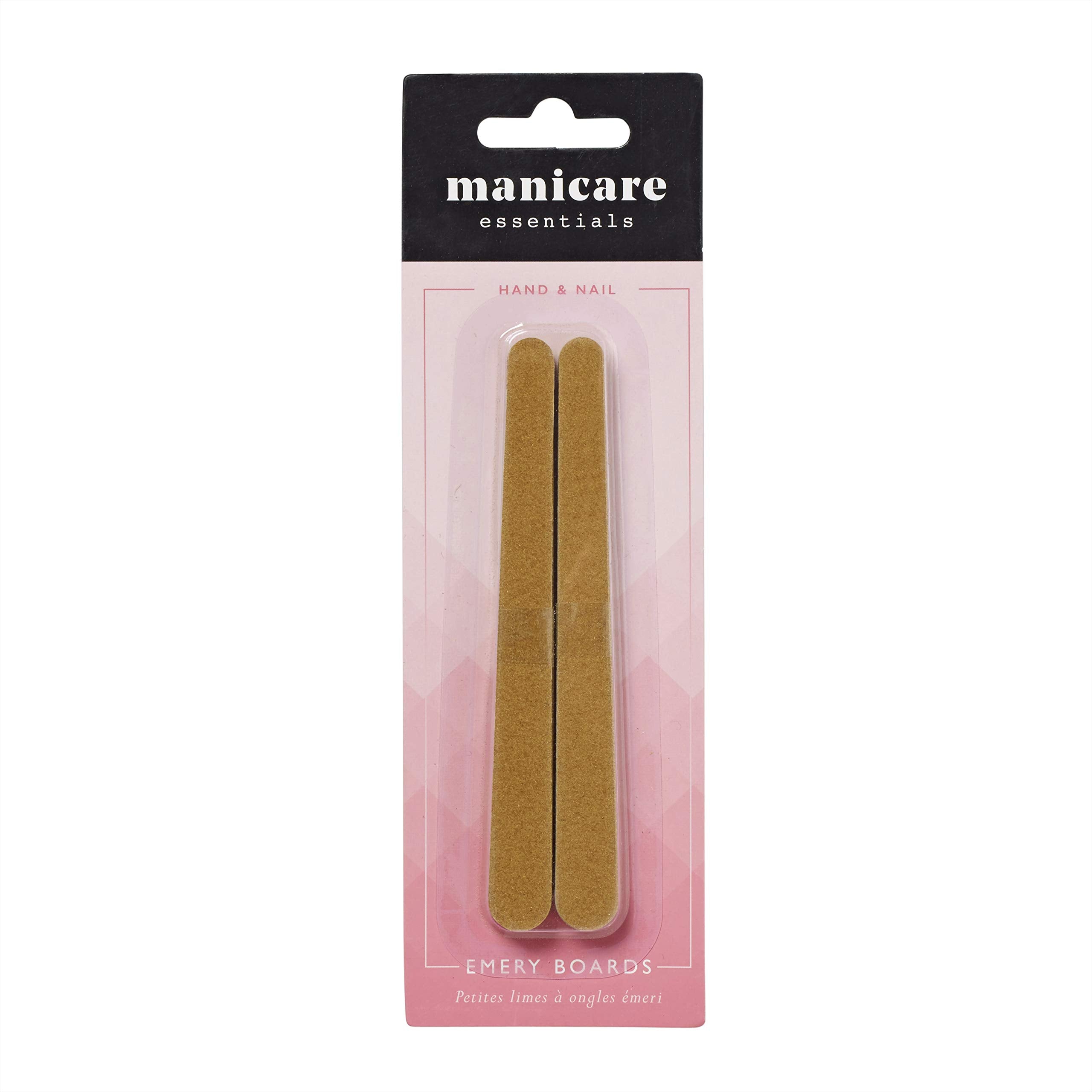 Manicare Small Emery Boards, 10-Piece Pack - Strong & Dual-Sided Nail Files