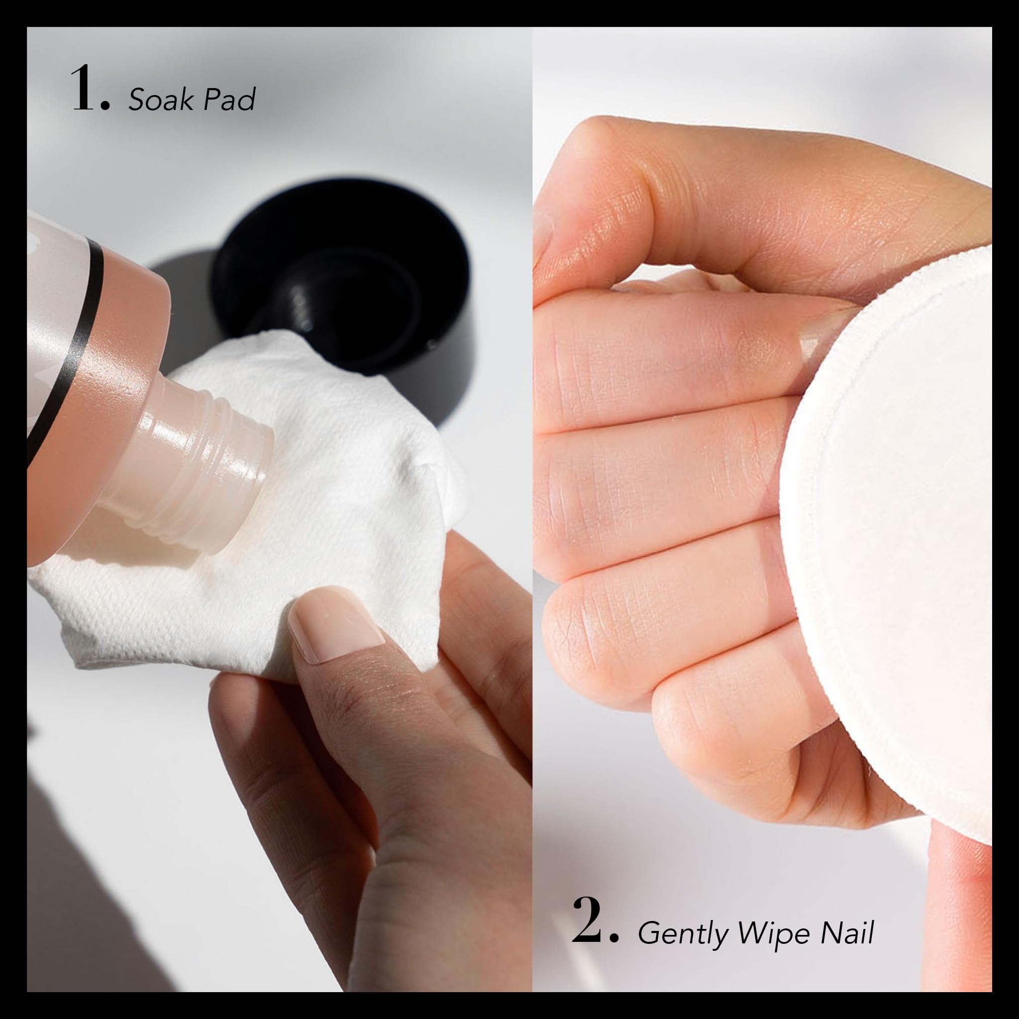 NAIL HQ Acetone-Free Nail Polish Remover with Vitamin E & Panthenol, 235ml