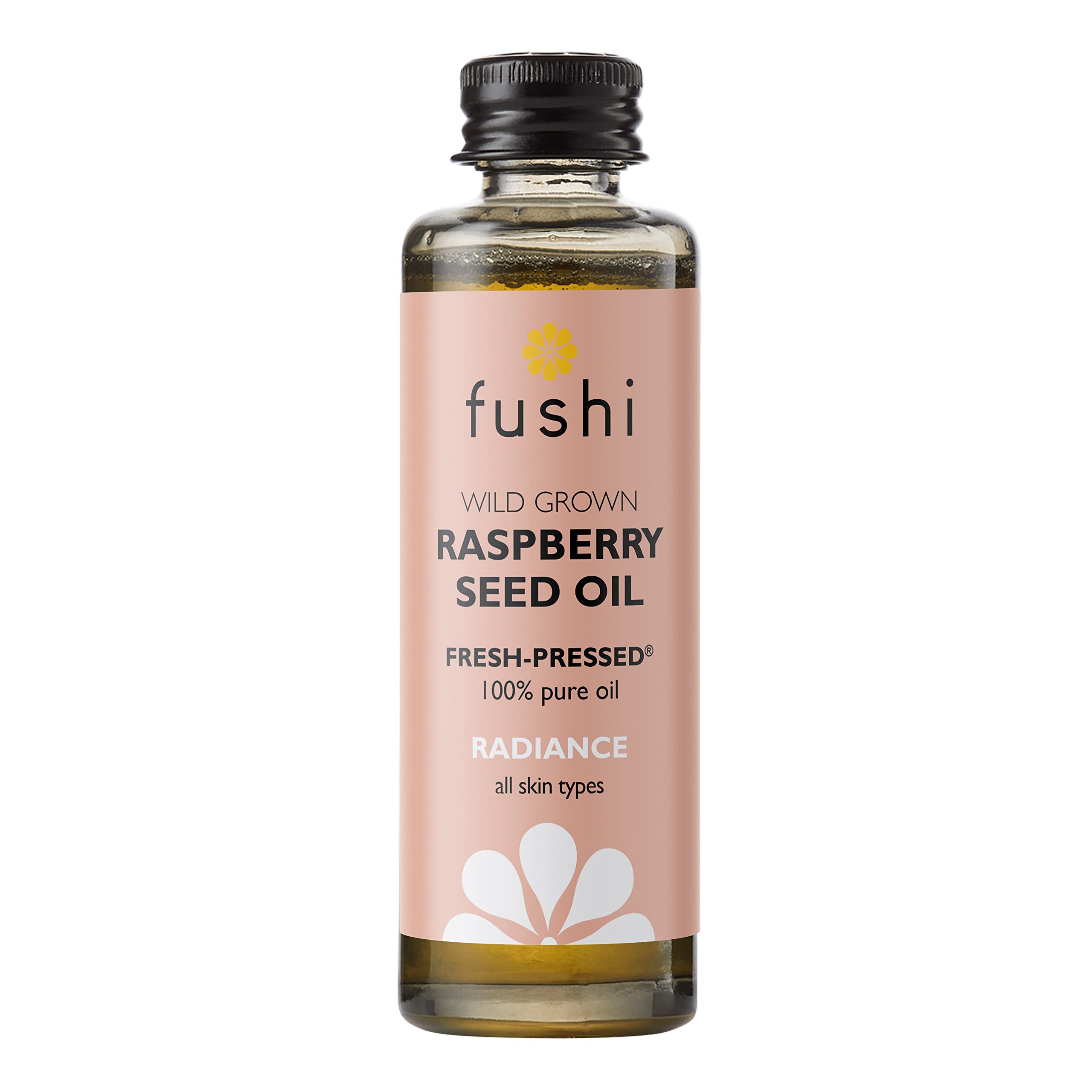 Fushi Fresh-Pressed Raspberry Seed Oil with Vitamin E & Carotenoids