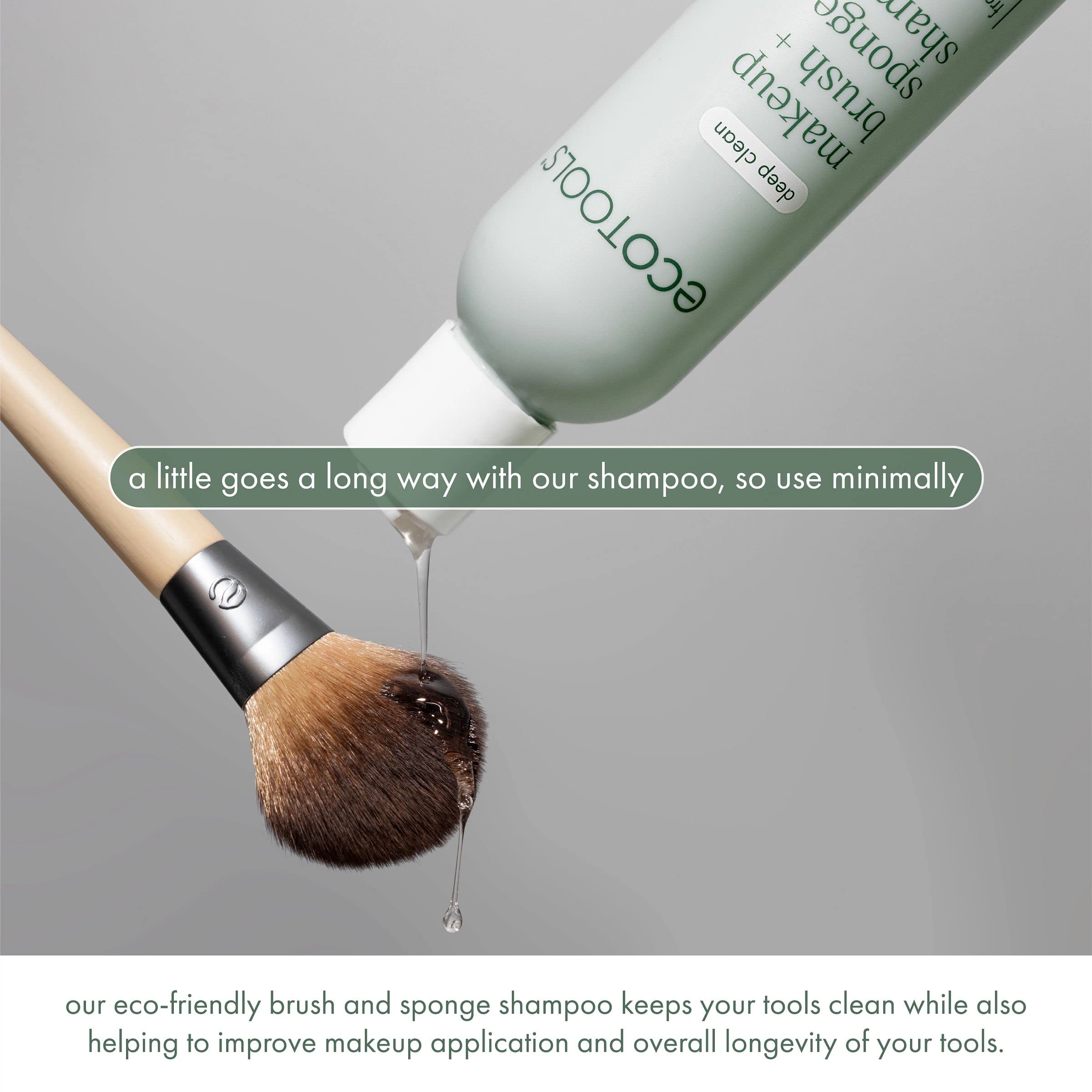 EcoTools Makeup Brush Shampoo Cleansing Gel for Makeup Tools, 177ml 7