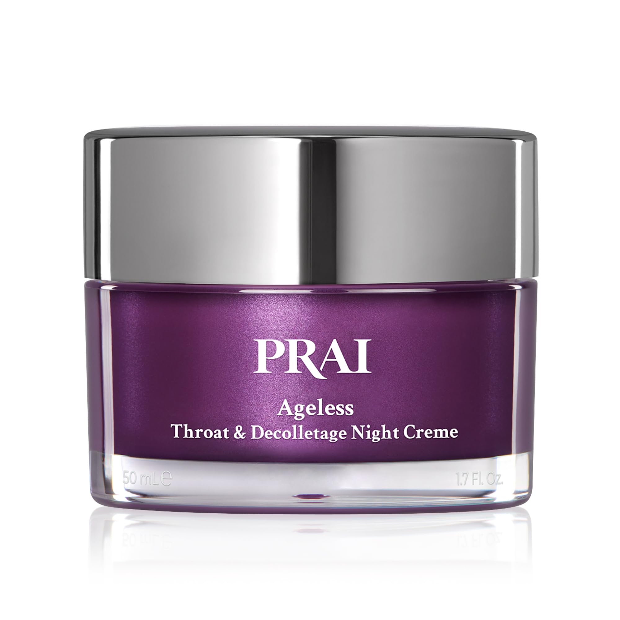 PRAI Ageless Throat & Decolletage Night Creme 50ml with Dual Retinol for Firming and Wrinkle Reduction