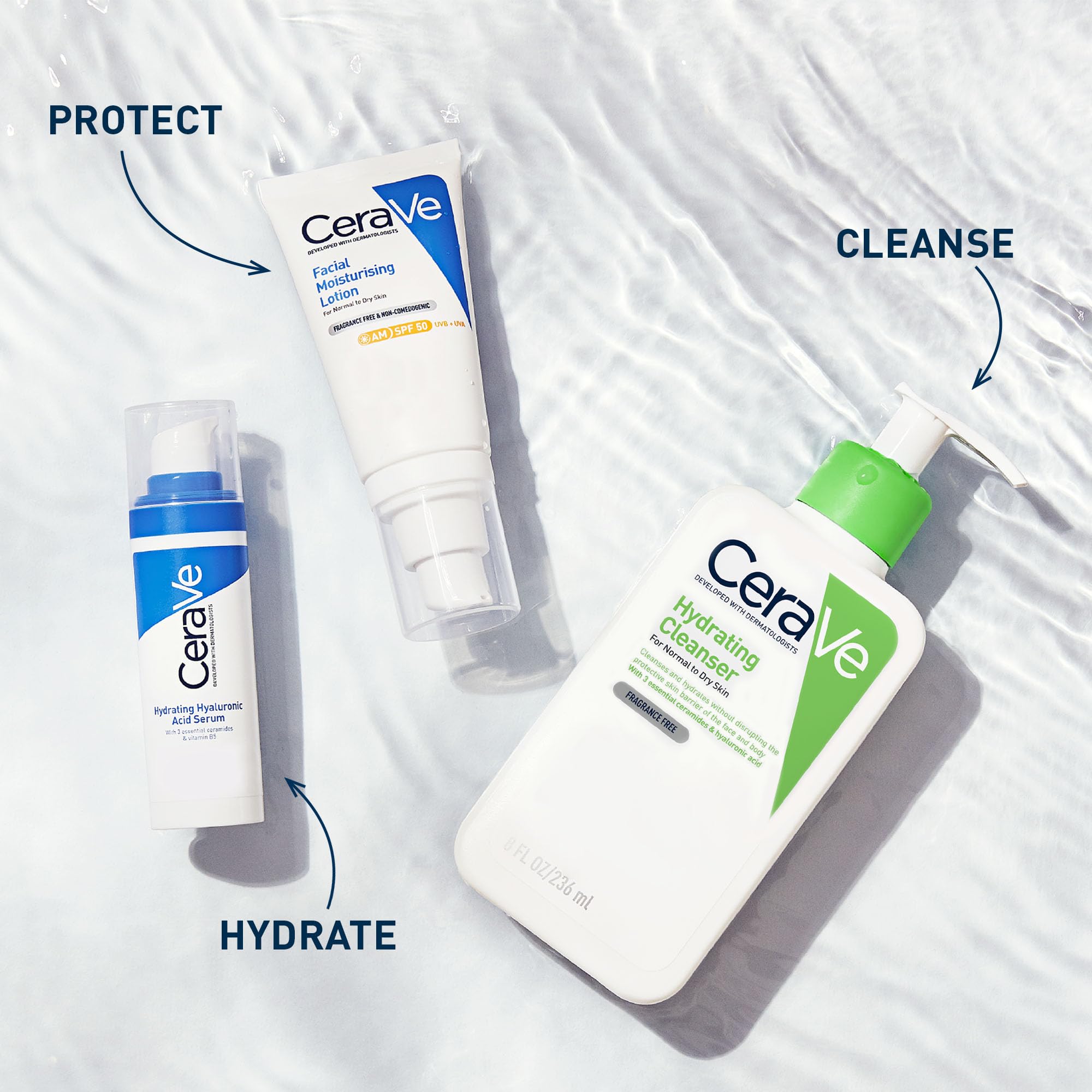 CeraVe Travel Size Hydrating Cleanser for Normal to Dry Skin 88ml 6