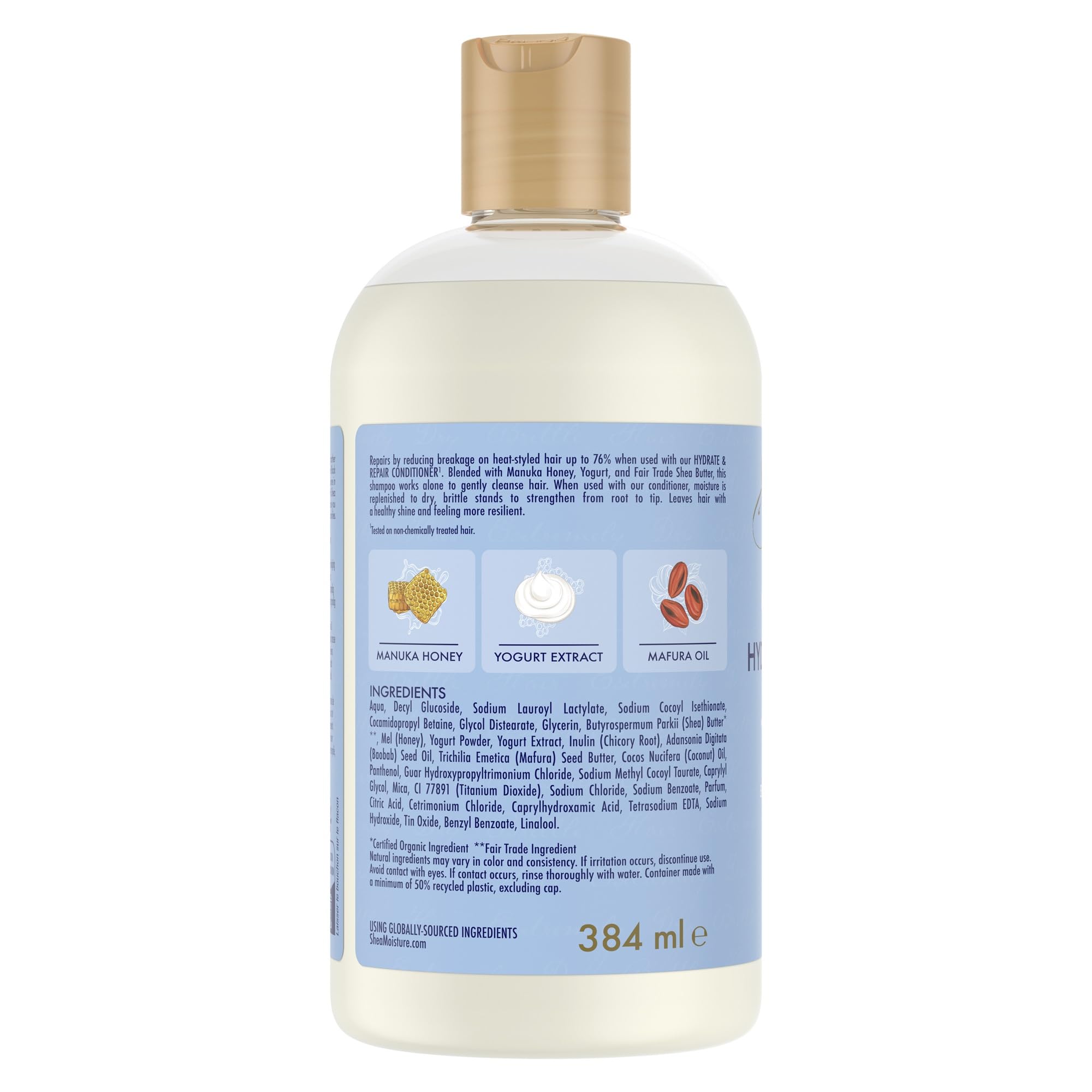 SheaMoisture Manuka Honey & Yoghurt Hydrate & Repair Shampoo for Dry, Brittle Hair 7