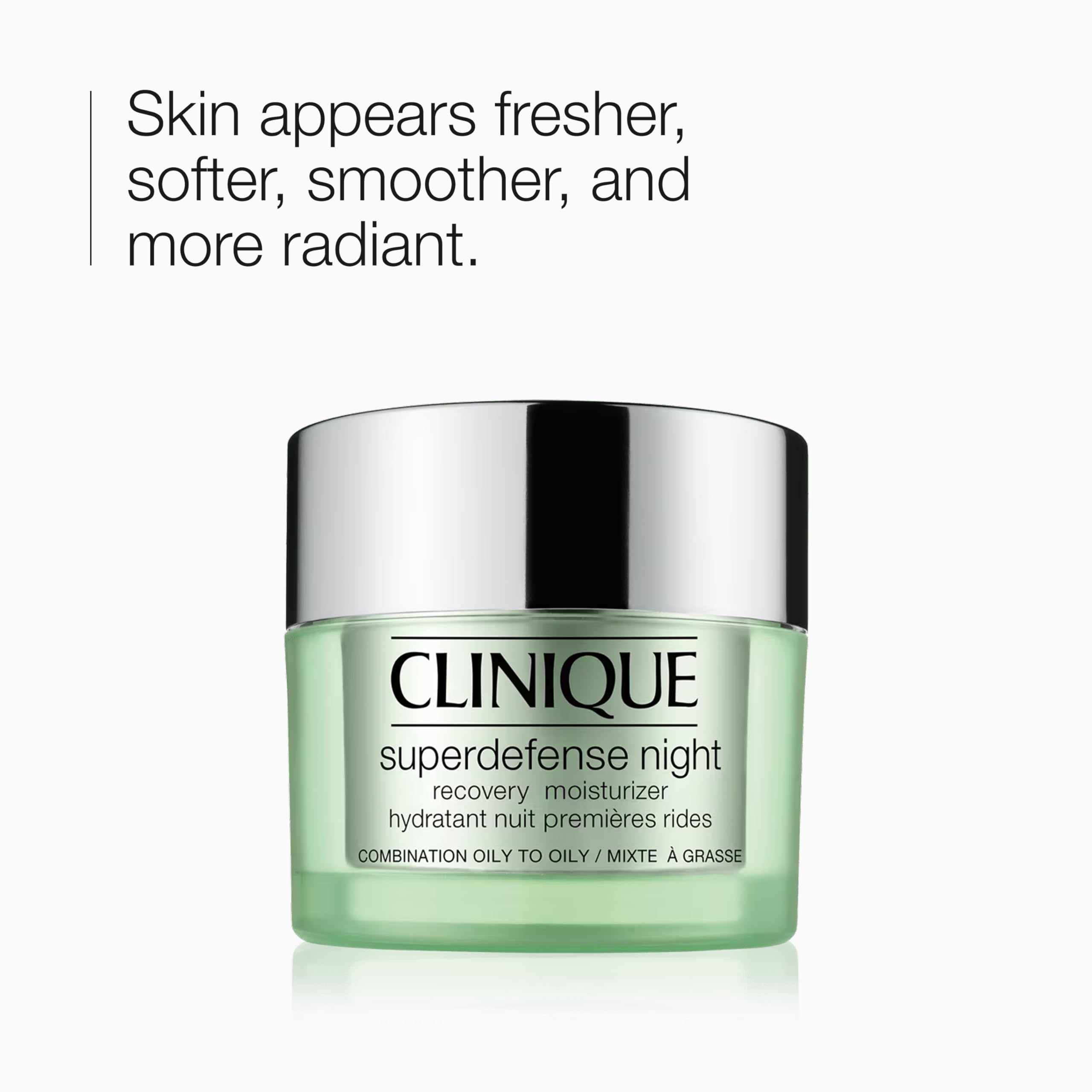 Clinique Superdefense Night Recovery Moisturizer for Anti-Ageing and Hydration