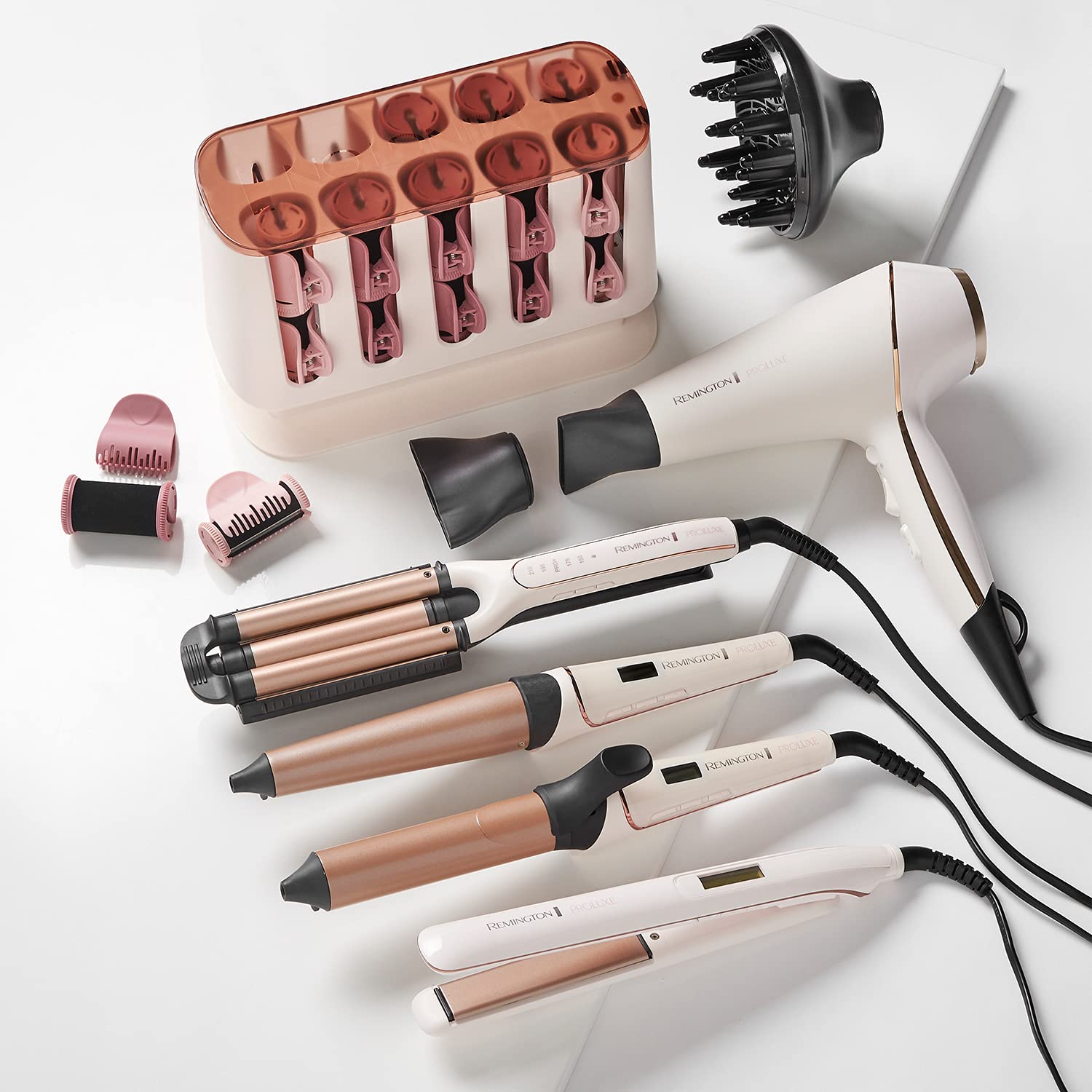 Remington PROluxe 4-in-1 Adjustable Hair Waver for 4 Wavy Styles 3