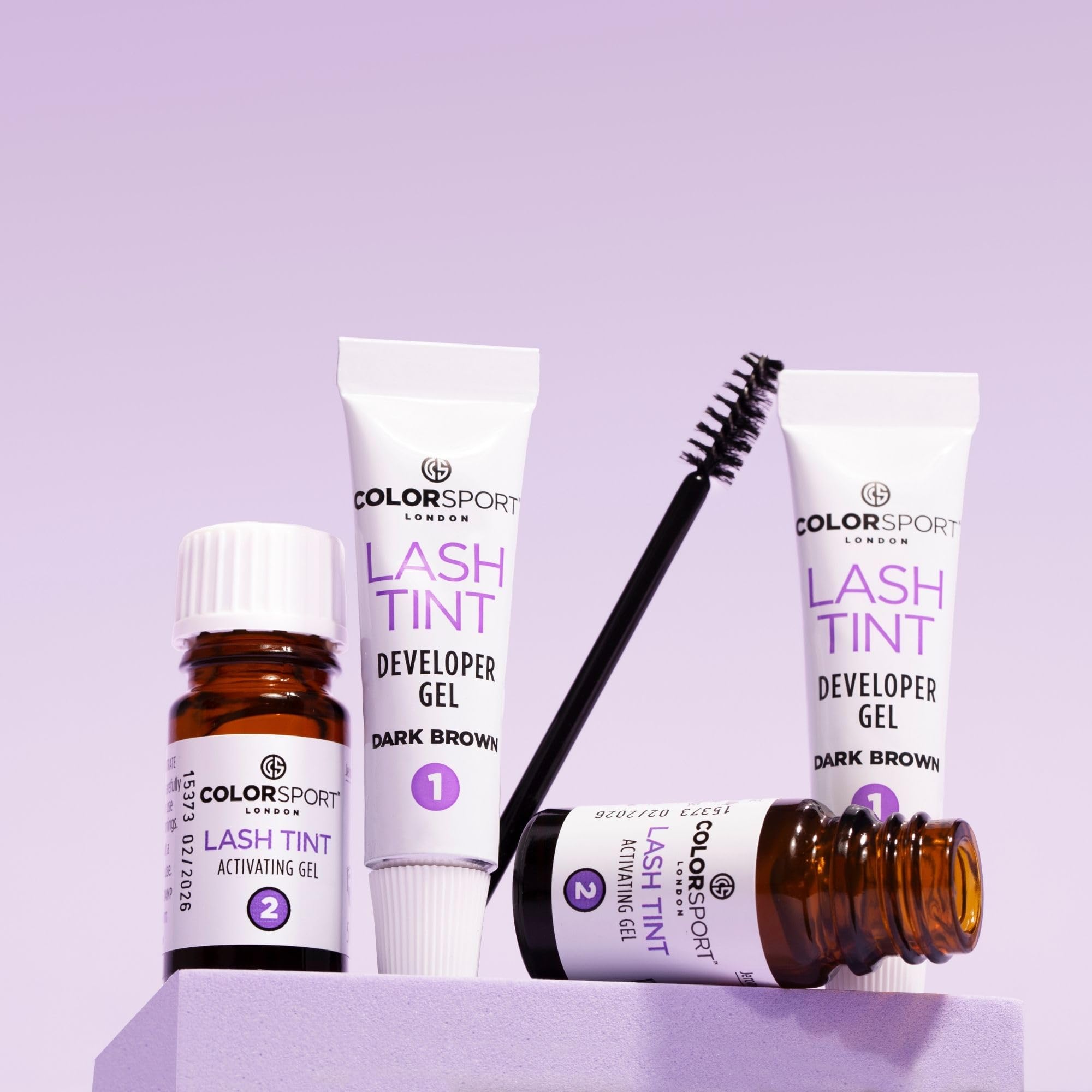 Colorsport 30 Day Semi-Permanent Black Mascara Lash Tint Kit 7