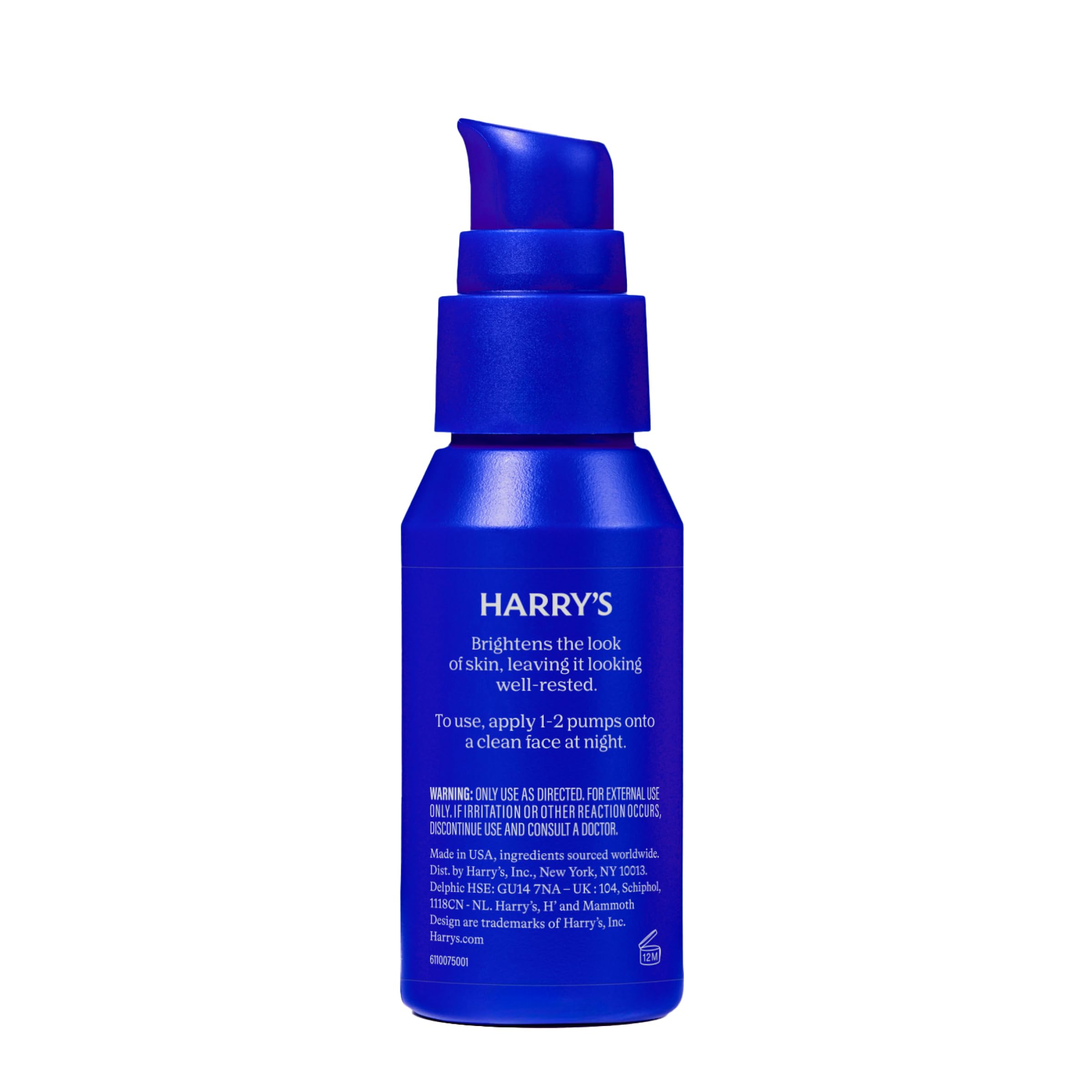 Harry's Hydrating Night Lotion - Lightweight 50ml Night Moisturiser for Face 6