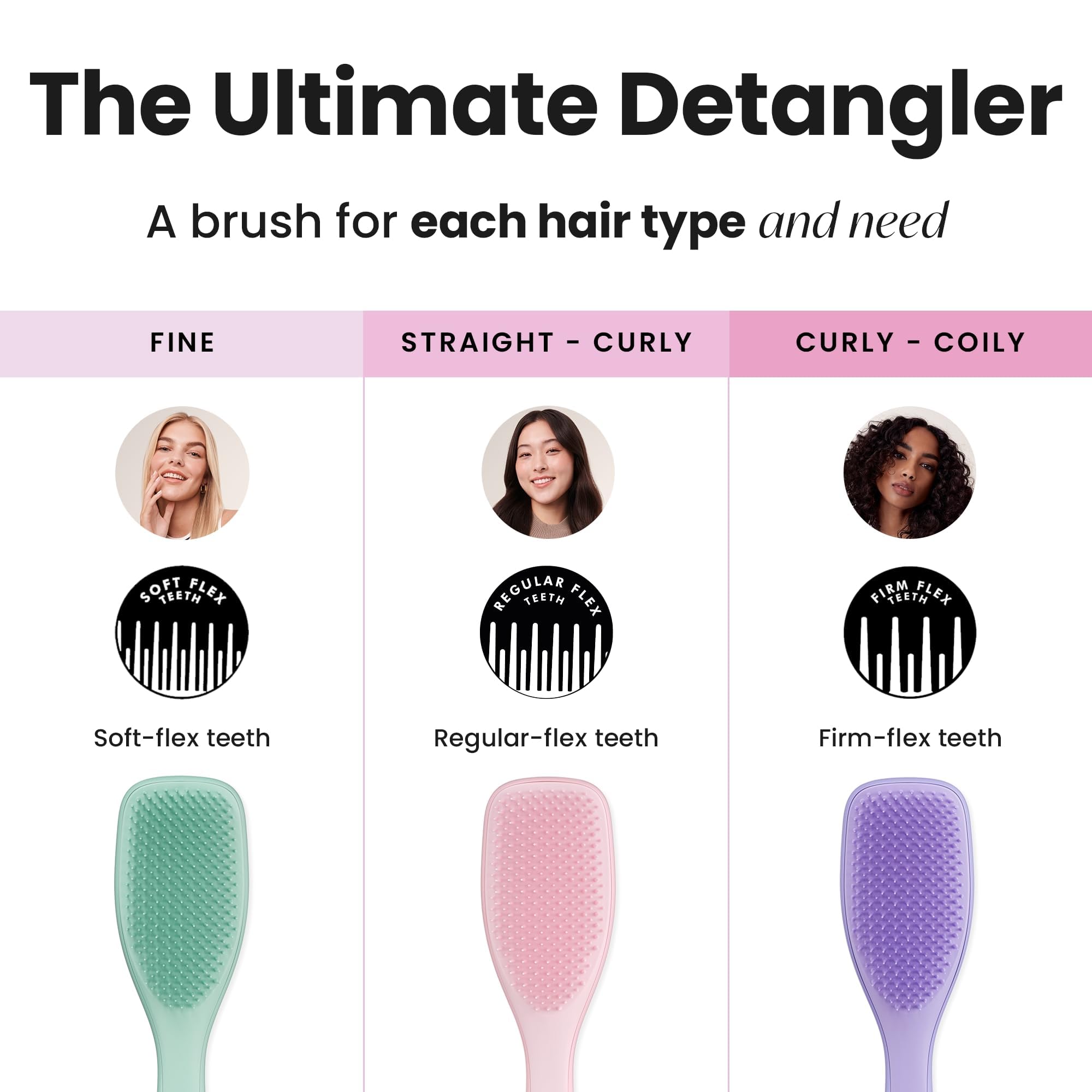 Tangle Teezer Fine and Fragile Ultimate Detangler Hairbrush for Coloured, Fine & Thin Hair - Dark Teal 8