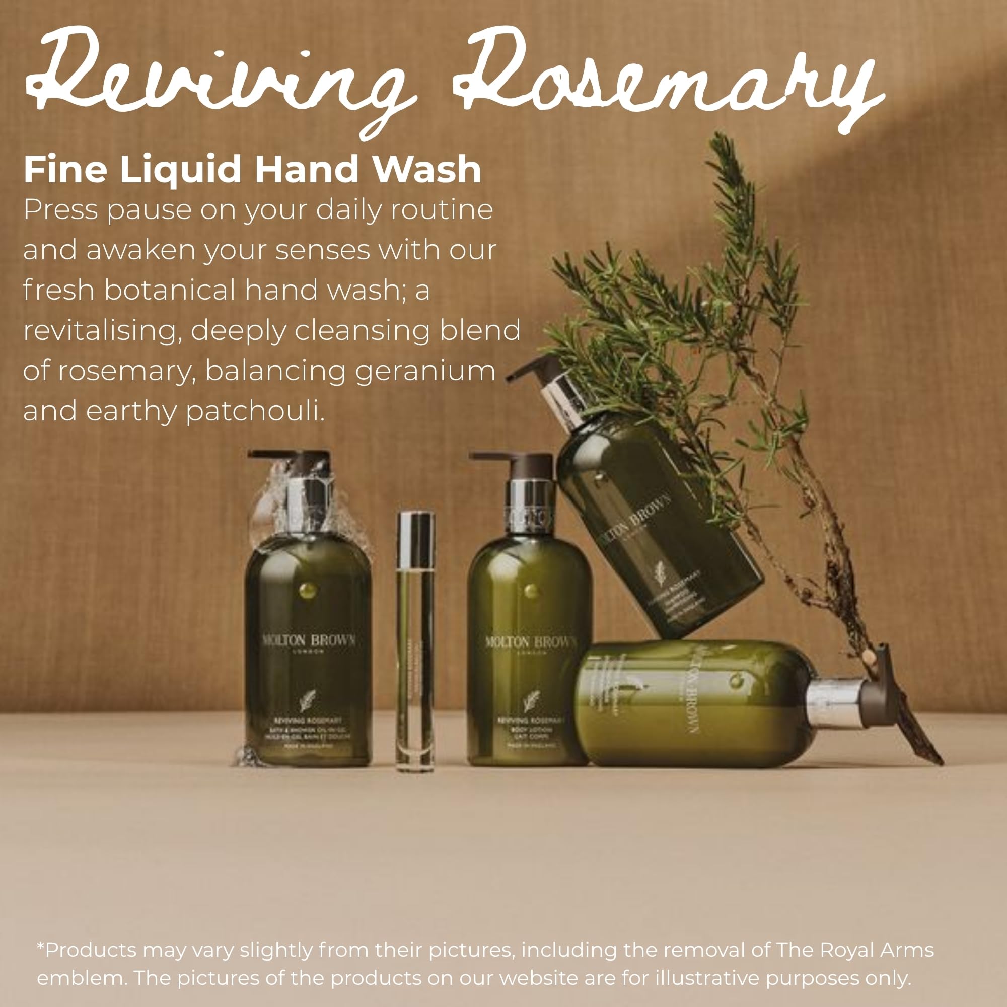 Molton Brown Reviving Rosemary Fine Liquid Hand Wash 300 ml 4