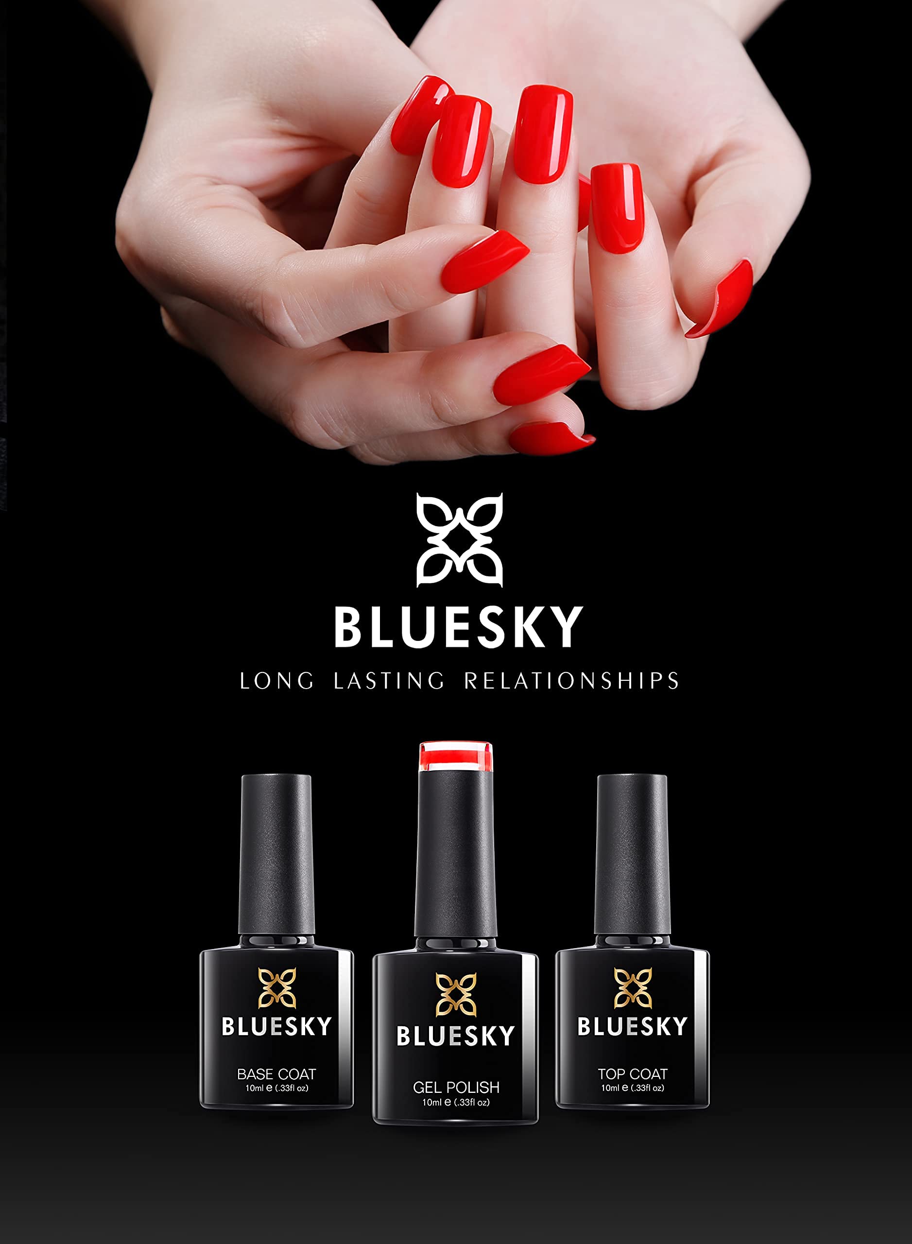 Bluesky Gel-Nagellack, Winter Glow 80611, Blush, Hellrosa, Langanhaltend, Absplitterfest, 10 ml (Trocknung unter UV-/LED-Lampe erforderlich) 5