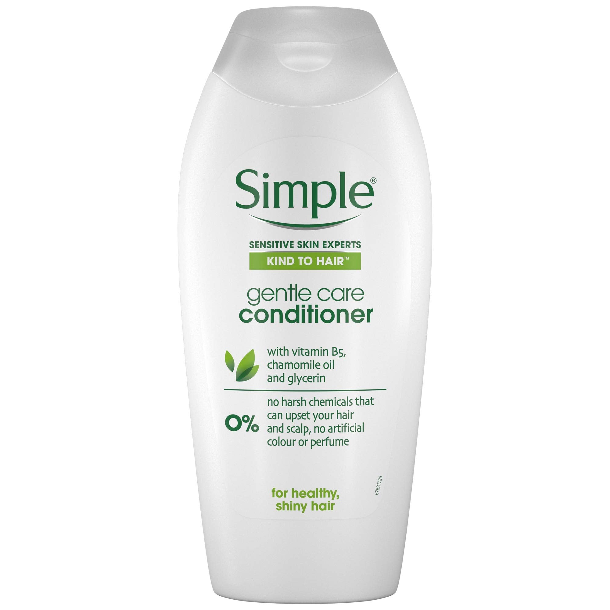 Simple Gentle Care Conditioner for Sensitive Scalps with Geranium Oil, 400ml