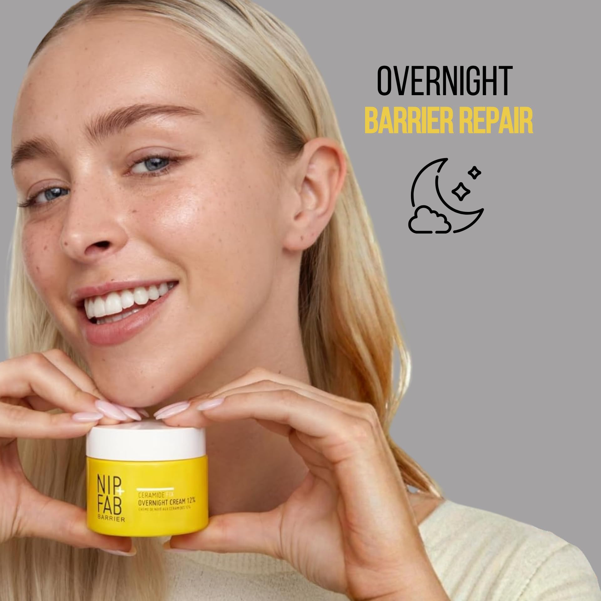 NIP + FAB Ceramide Fix Overnight Repair Cream 12% – Intensive Nachtpflege 7