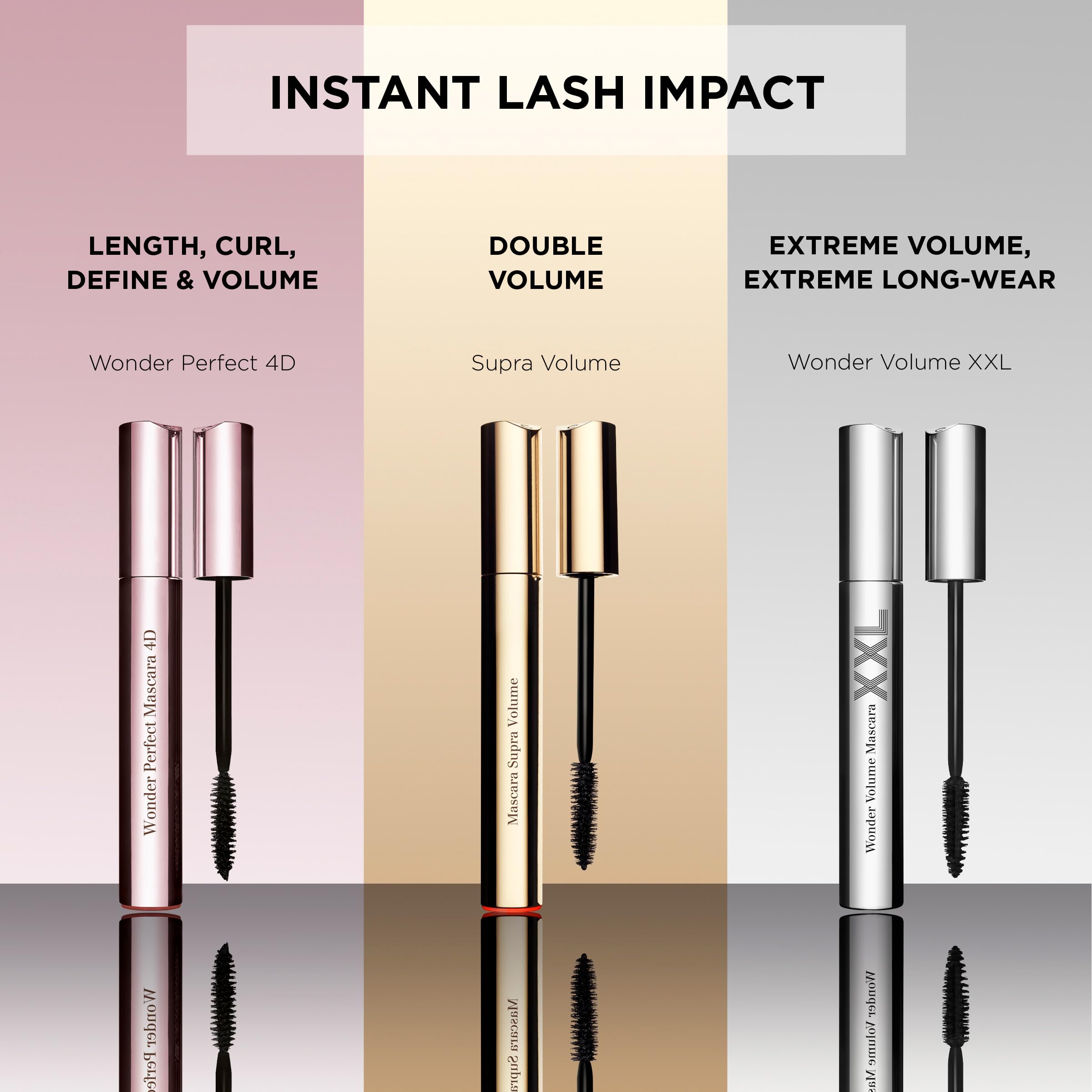 CLARINS NEW Wonder Volume Mascara XXL | Volumizing and Lengthening 8