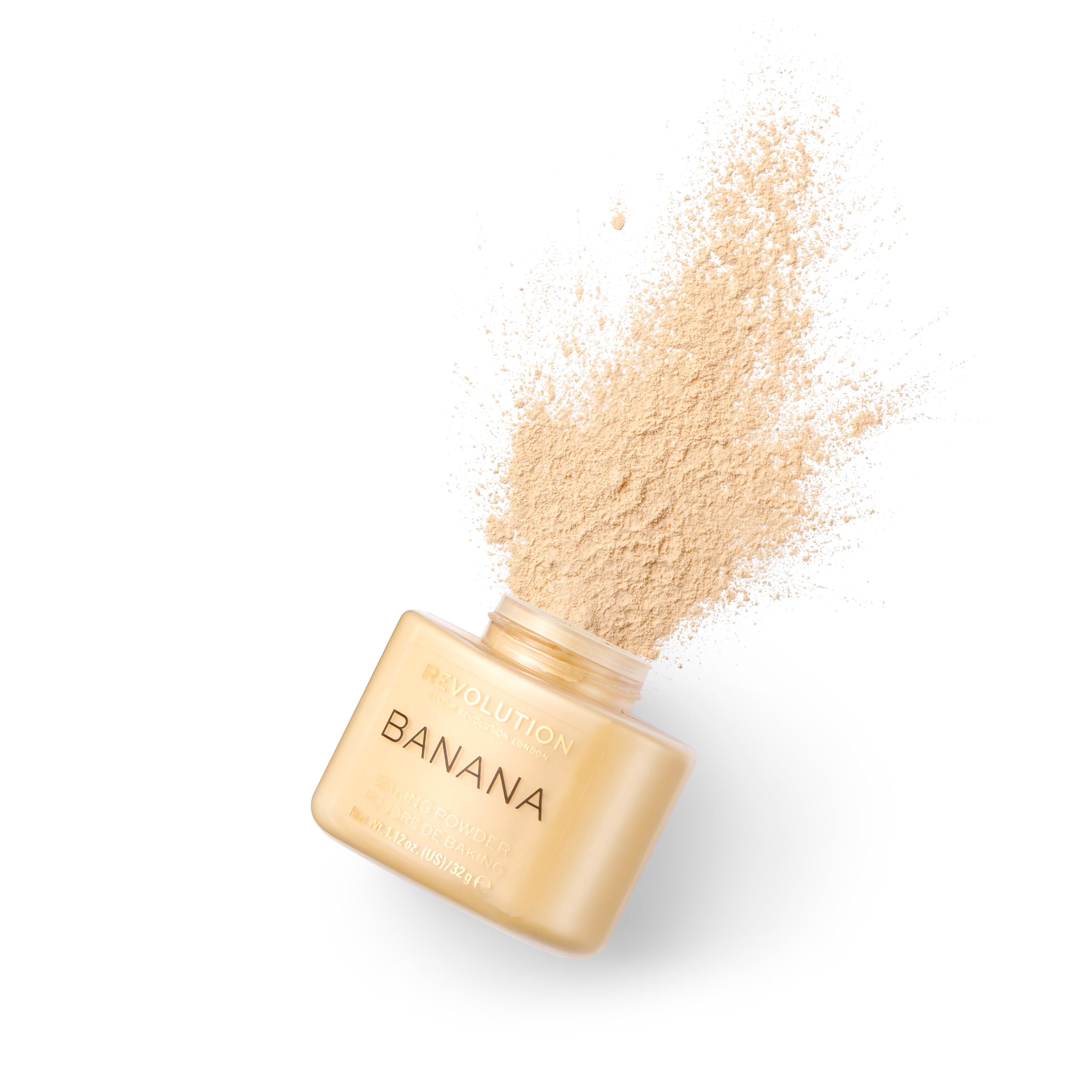 Revolution Beauty London Loose Baking Powder Setting Banana for Medium Skin Tones, 32g 6