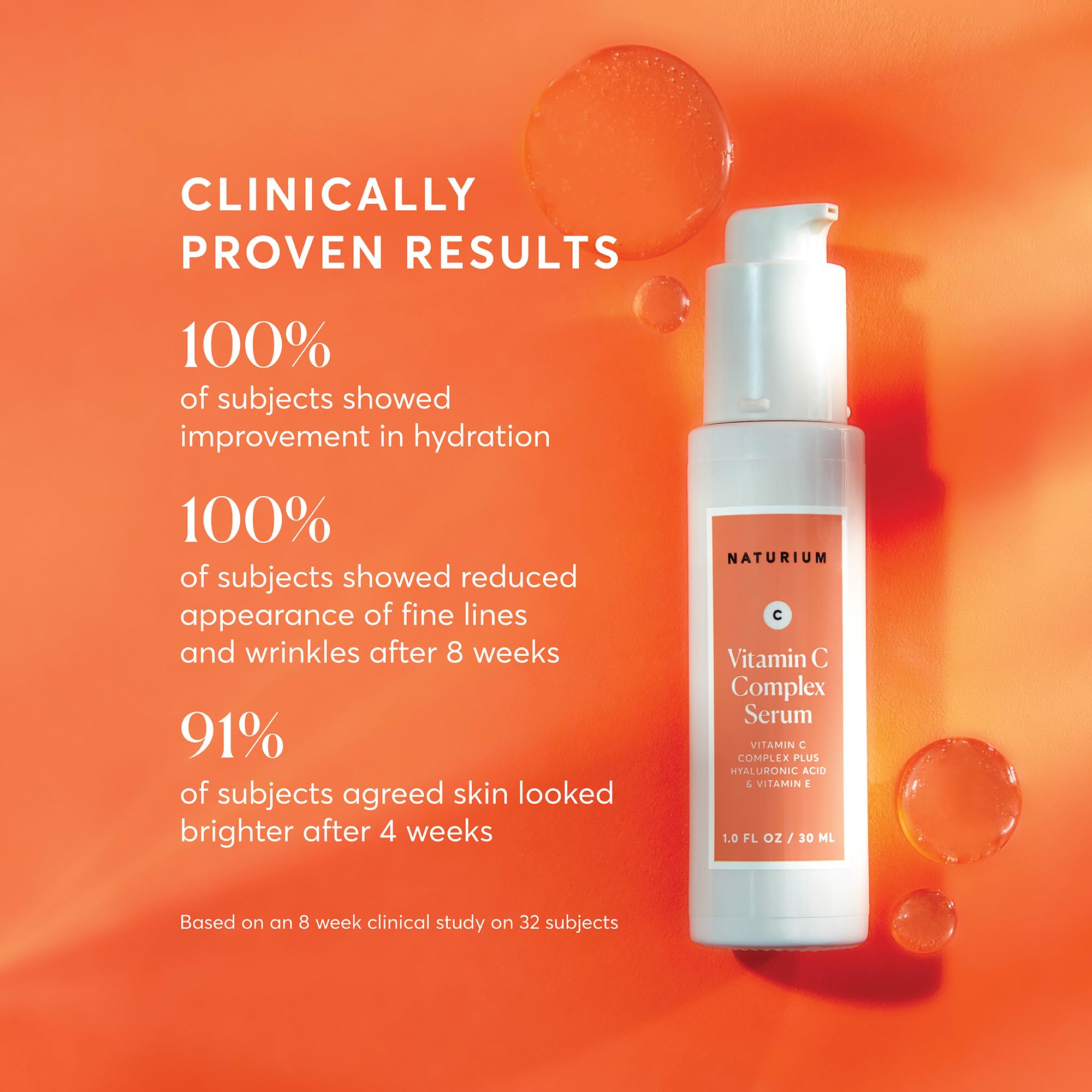 Naturium Vitamin C Complex Gesichtsserum mit Hyaluronsäure &amp; Vitamin E - Mini 3