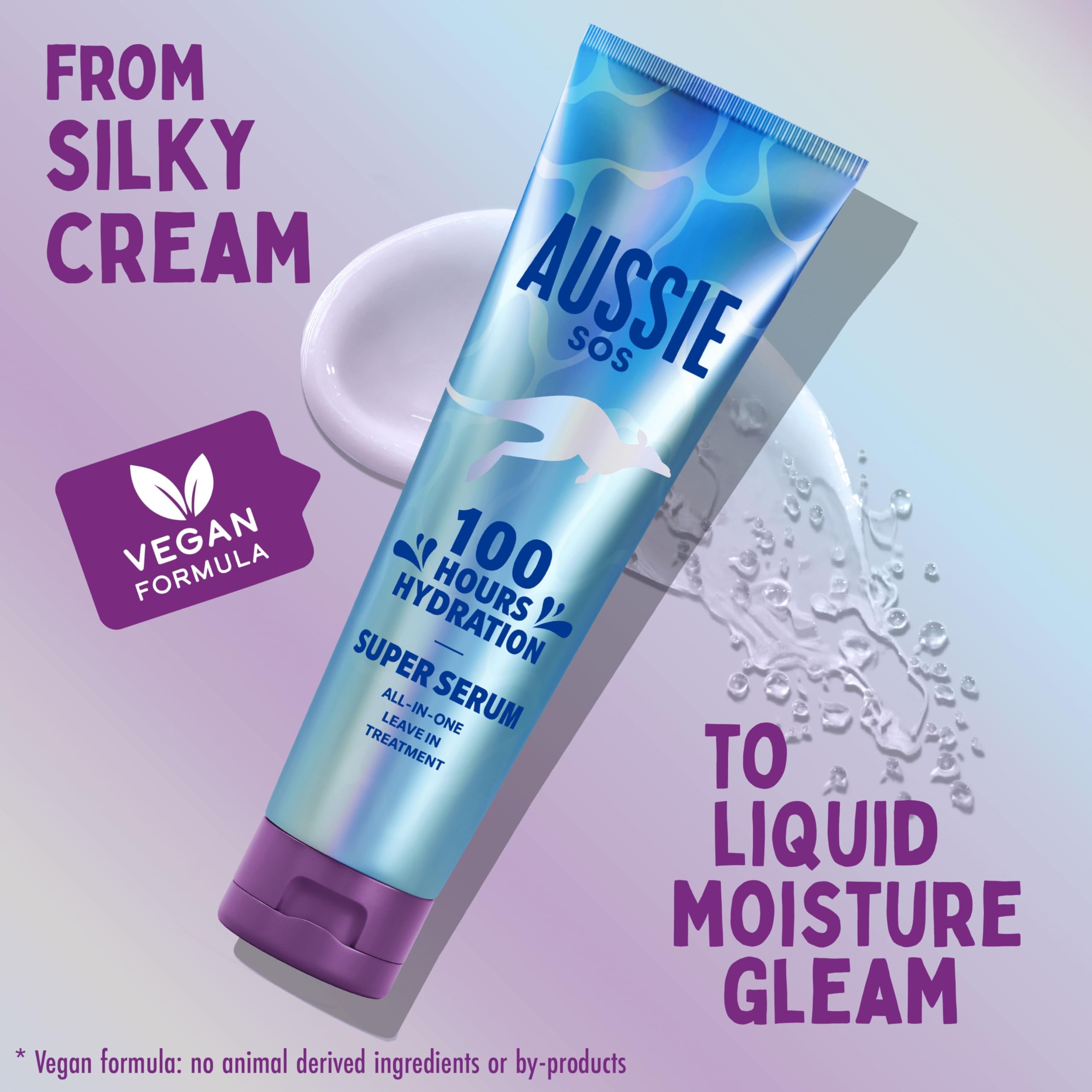 Aussie SOS Super Serum Leave-In Conditioner for Dry, Damaged Hair - 100 Hours Hydration 6