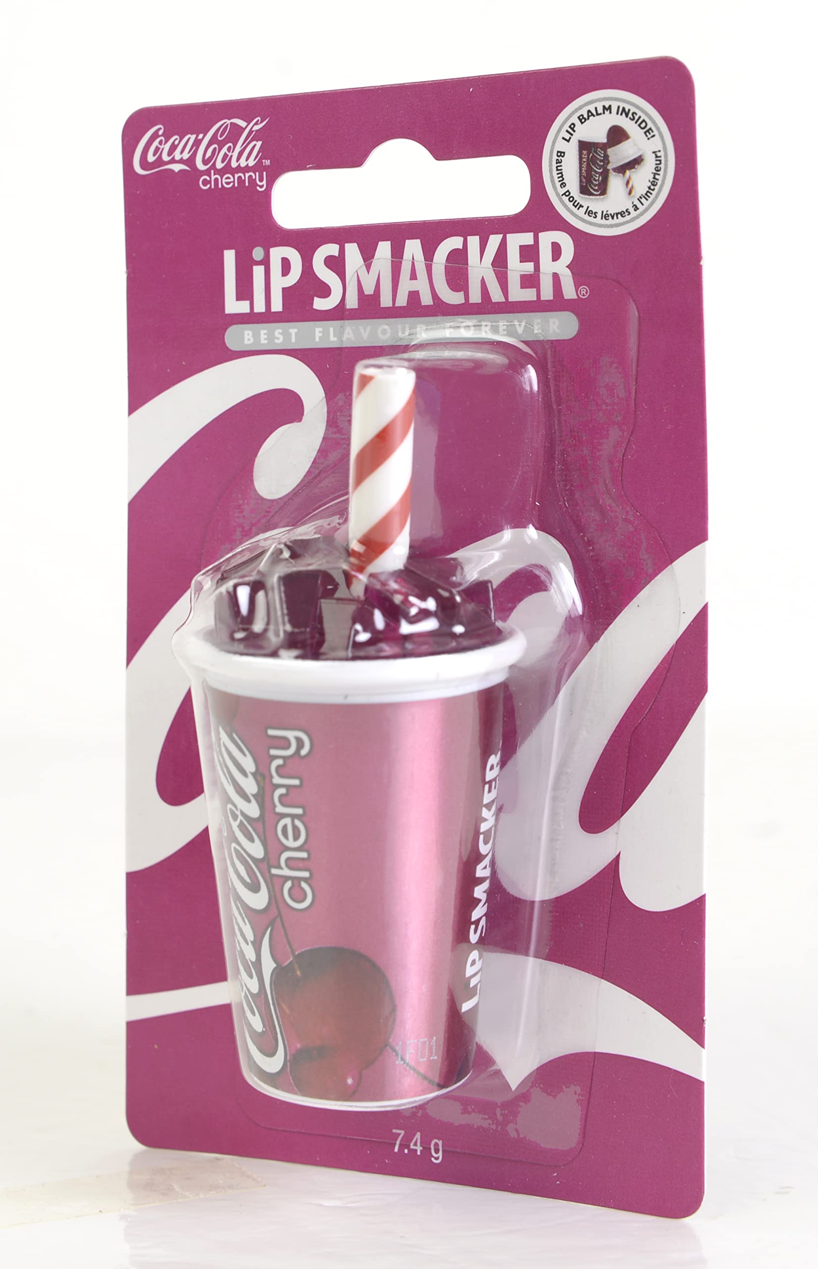 Lip Smacker Coca-Cola Cup Kollektion – Klassischer Kirsch-Cola-Capp-Lippenbalsam für Kinder 3