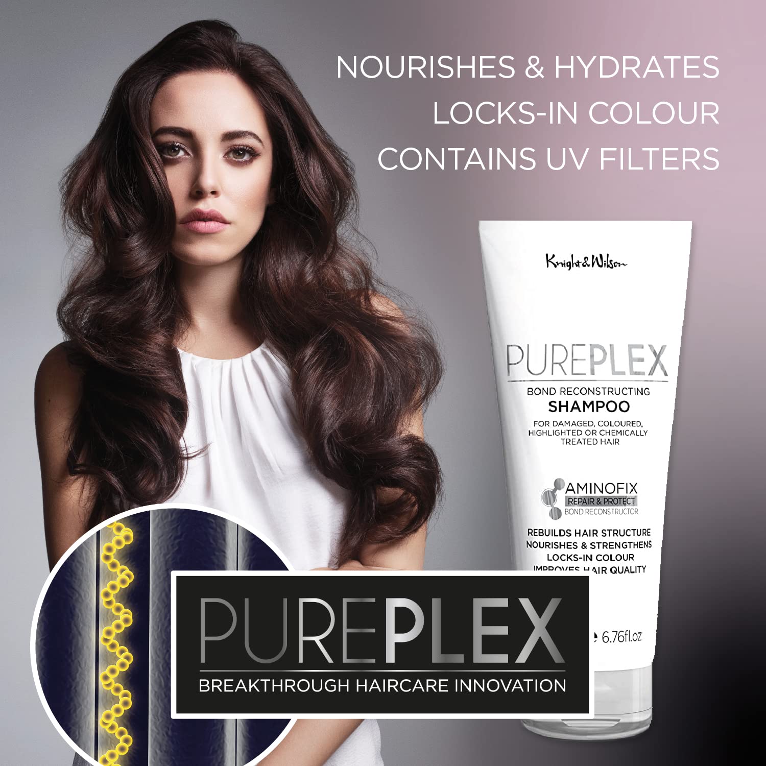 PurePlex Bond Reconstructing Shampoo for All Hair Types - Professional Formula 4