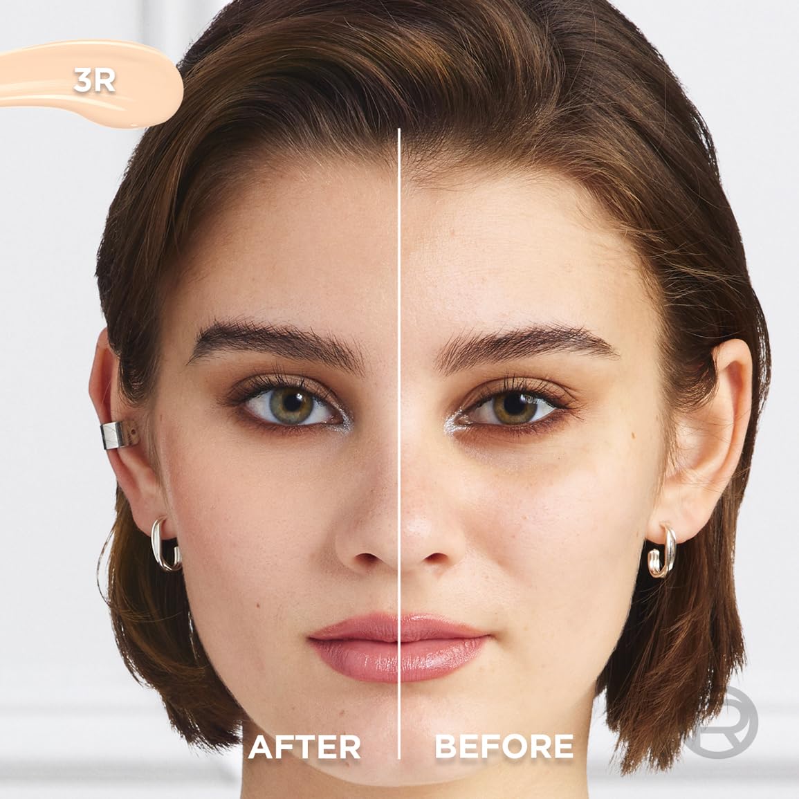 L'Oréal Paris Serum Concealer with 1.5% Hyaluronic Acid and Caffeine, True Match 3R