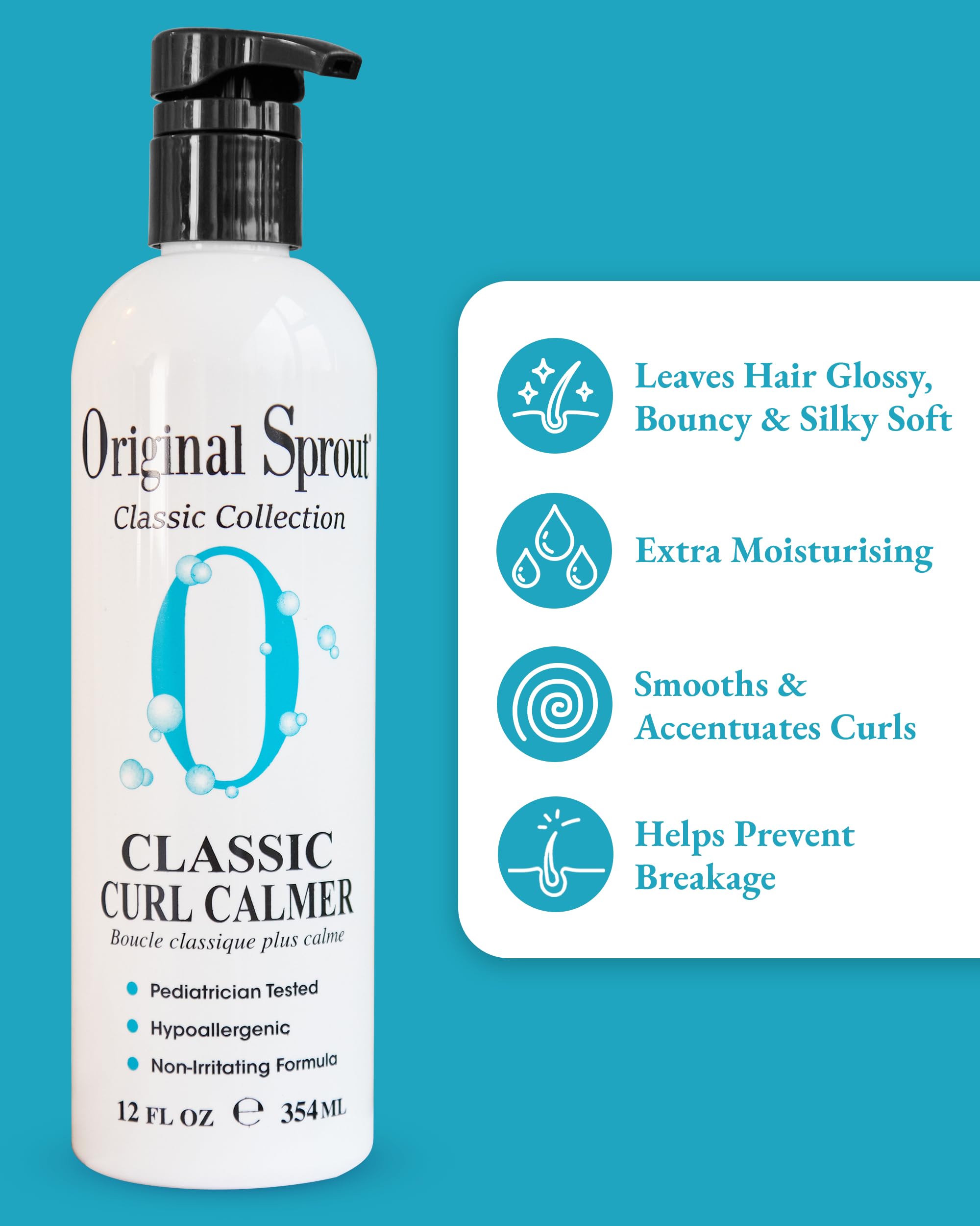 Original Sprout Curl Calmer for Babies & Children - Frizz Control & Hydration 4