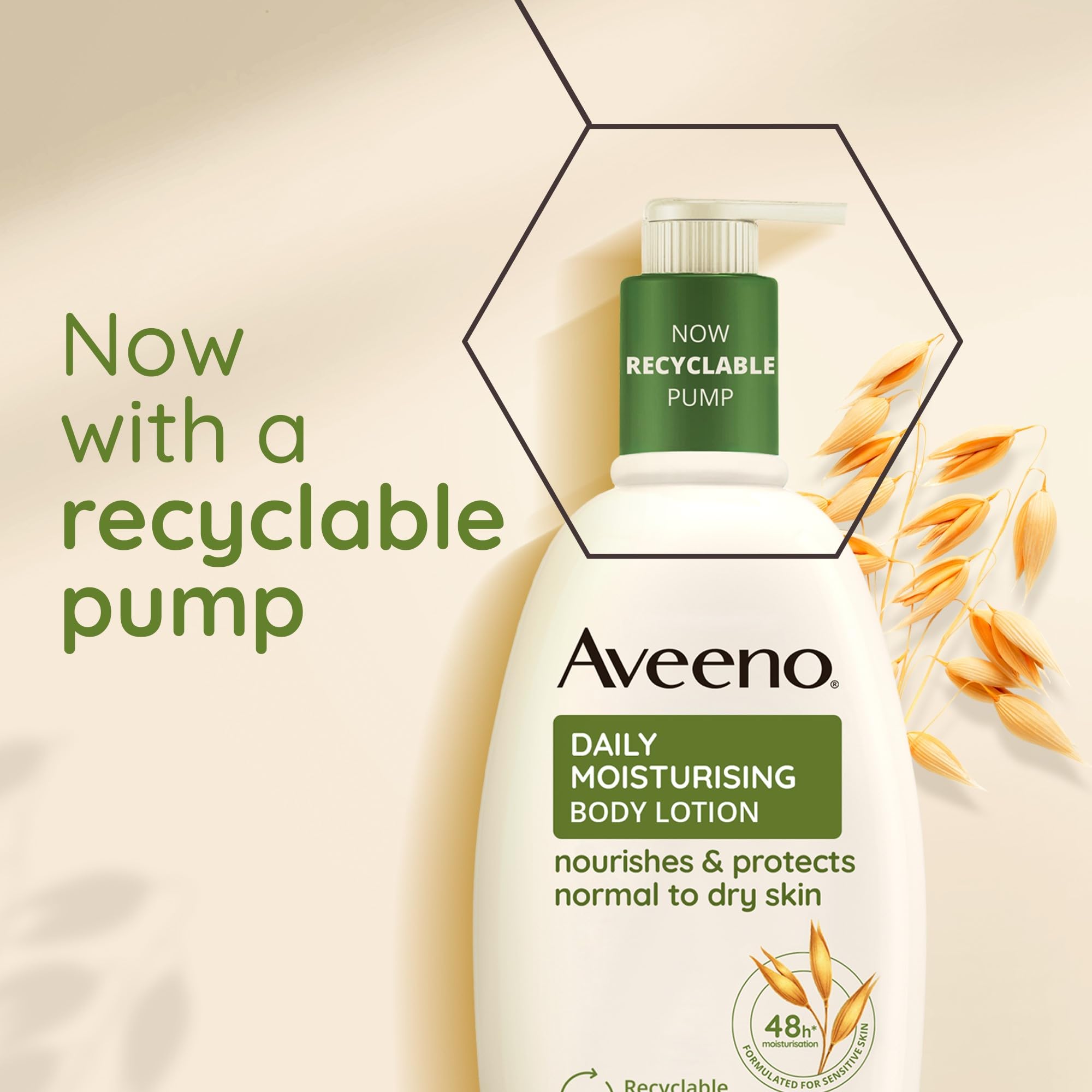 Aveeno Daily Moisturising Body Lotion 300ml for Dry and Sensitive Skin 4