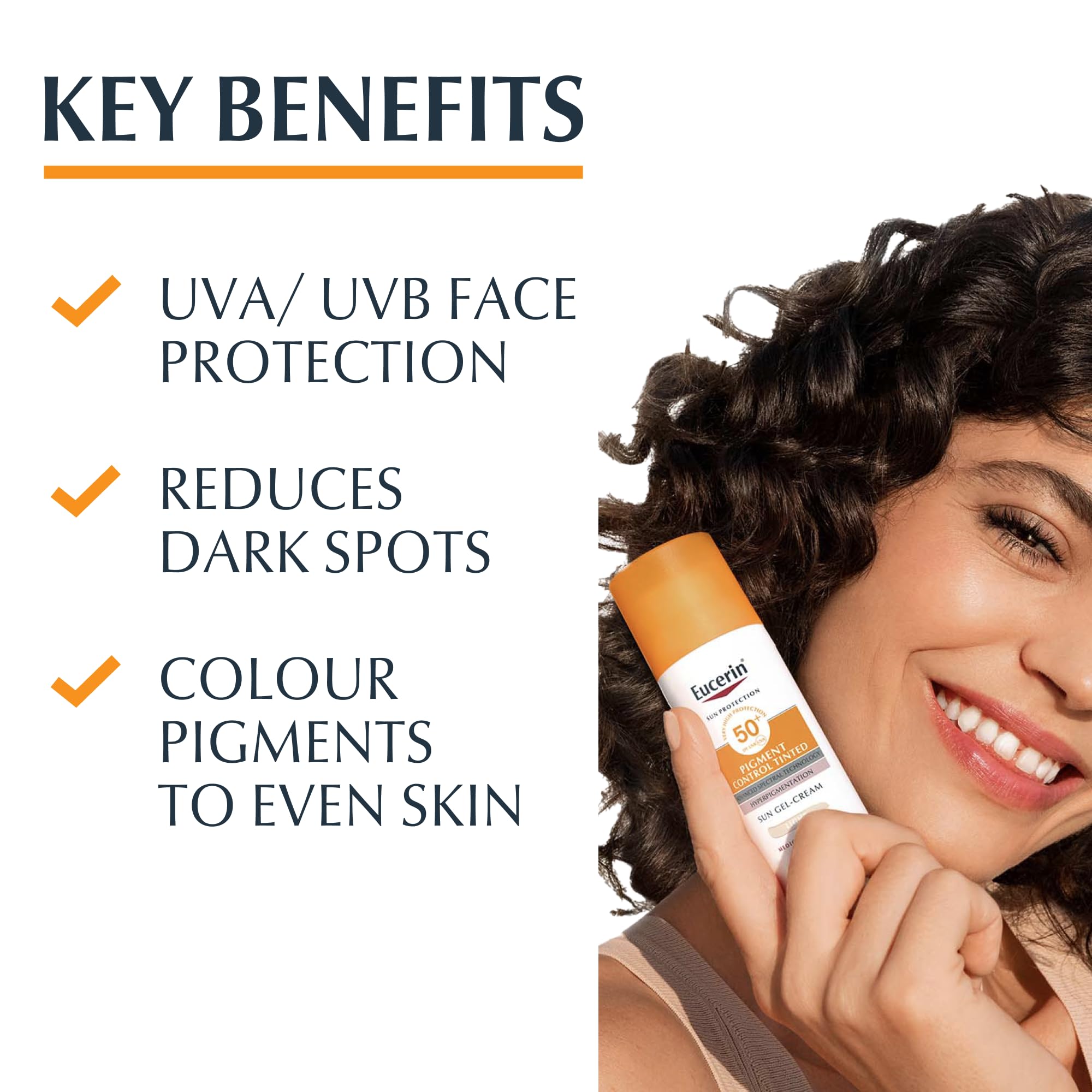 Eucerin Sun Pigment Control Tinted Face Gel-Cream SPF 50+ 50ml