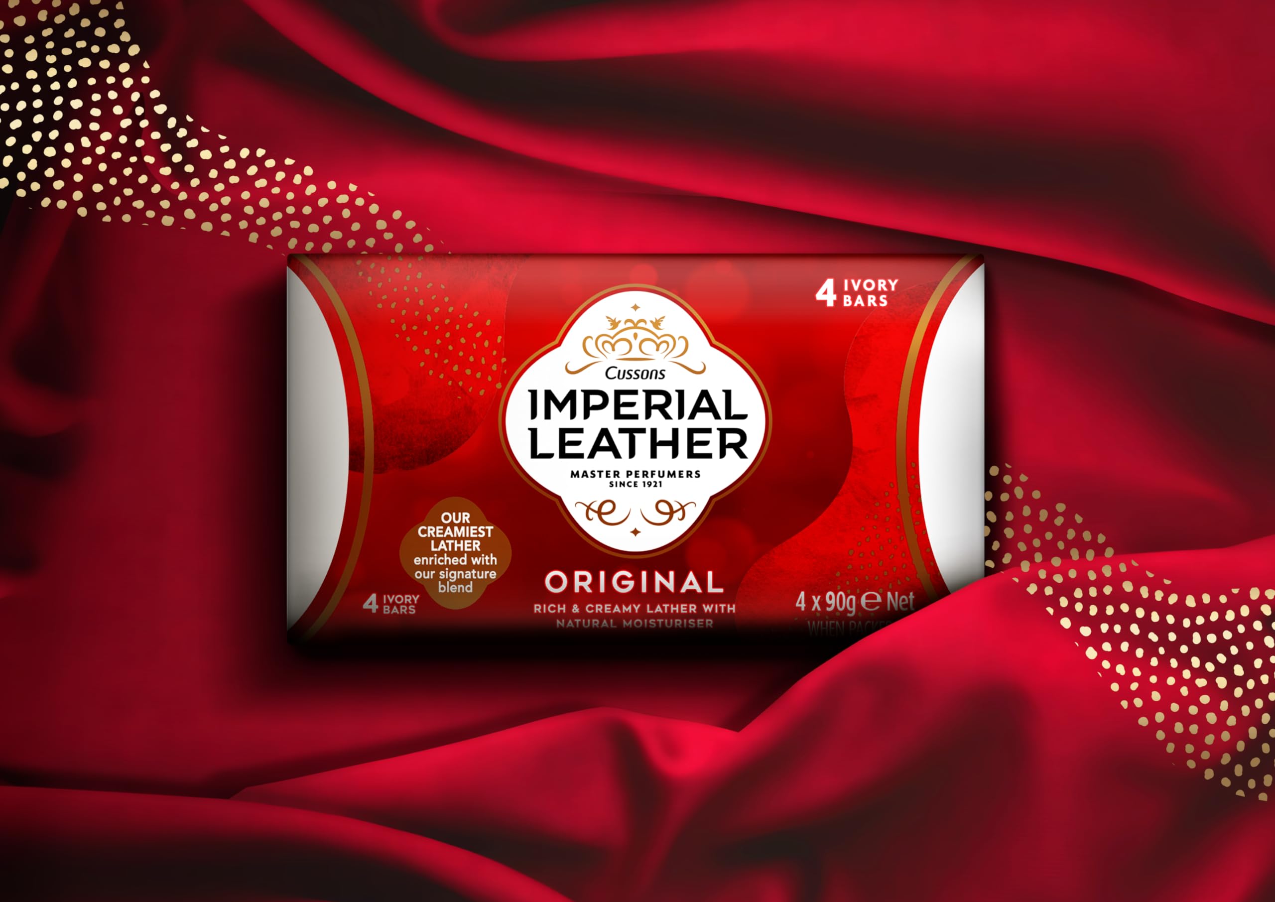 Imperial Leather Original Classic Bar Soap - Bulk Pack of 32 - Gentle Cleansing 4
