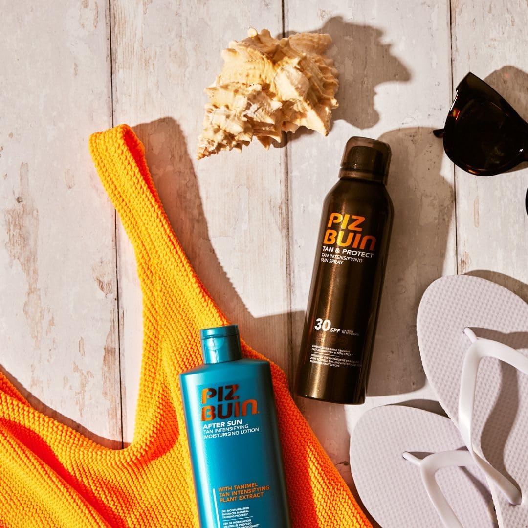 Piz Buin After Sun Tan Intensifying Moisturising Lotion with Shea Butter & Vitamin E, 200 ml 7