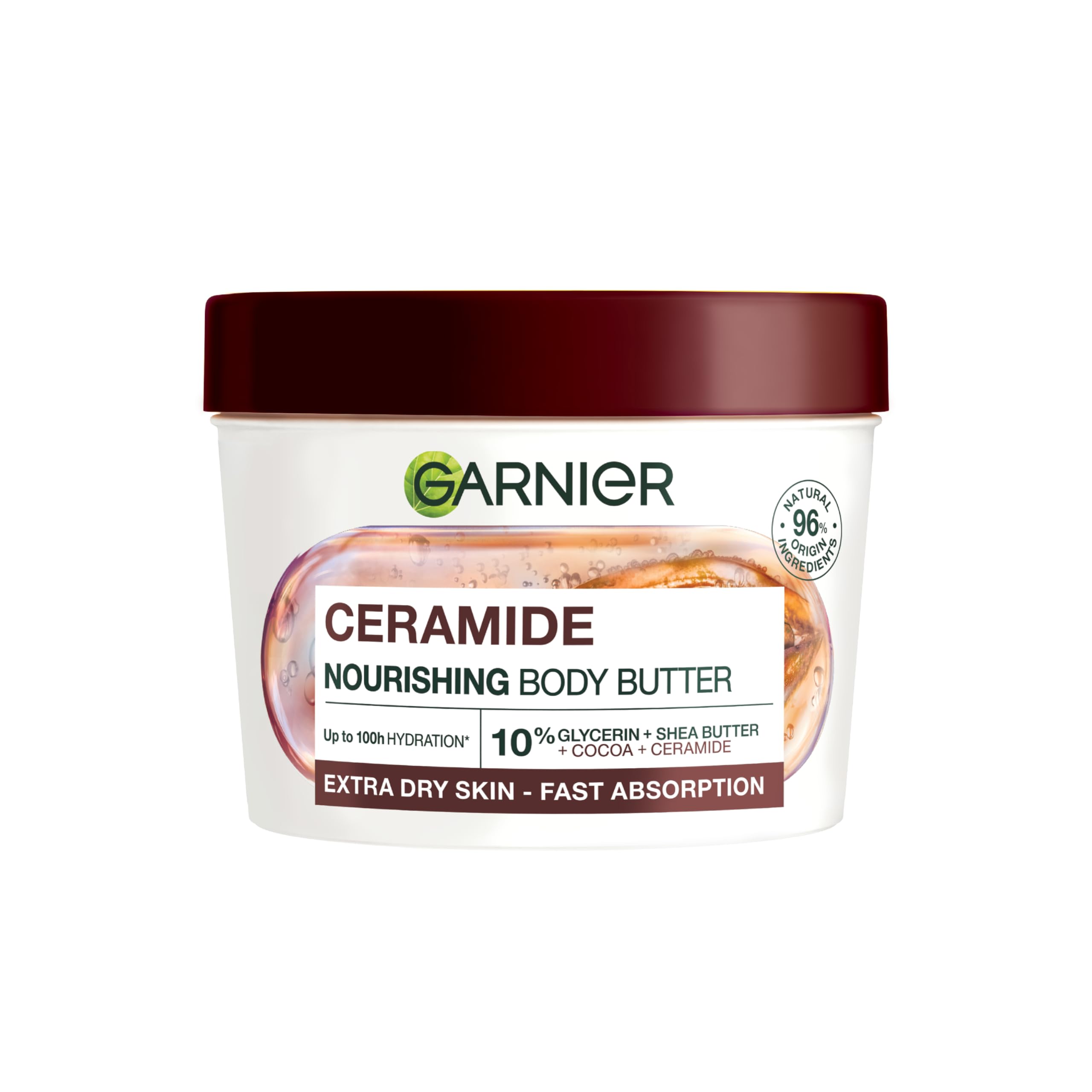 Garnier Body Superfood Repairing Body Butter with Cocoa & Ceramide for Dry Skin