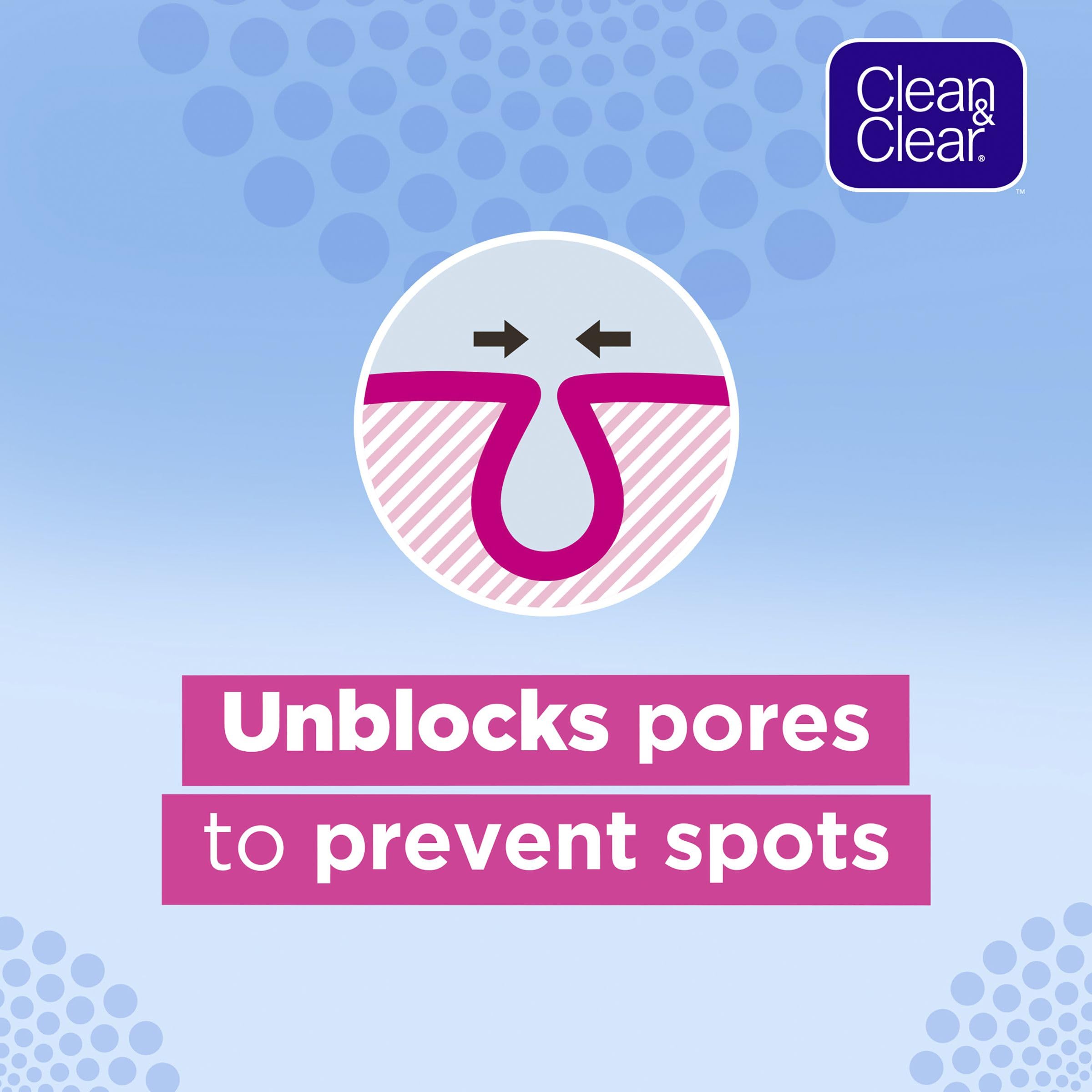 Clean & Clear Exfoliating Daily Wash Face Cleanser for Clearer Skin 150ml 6