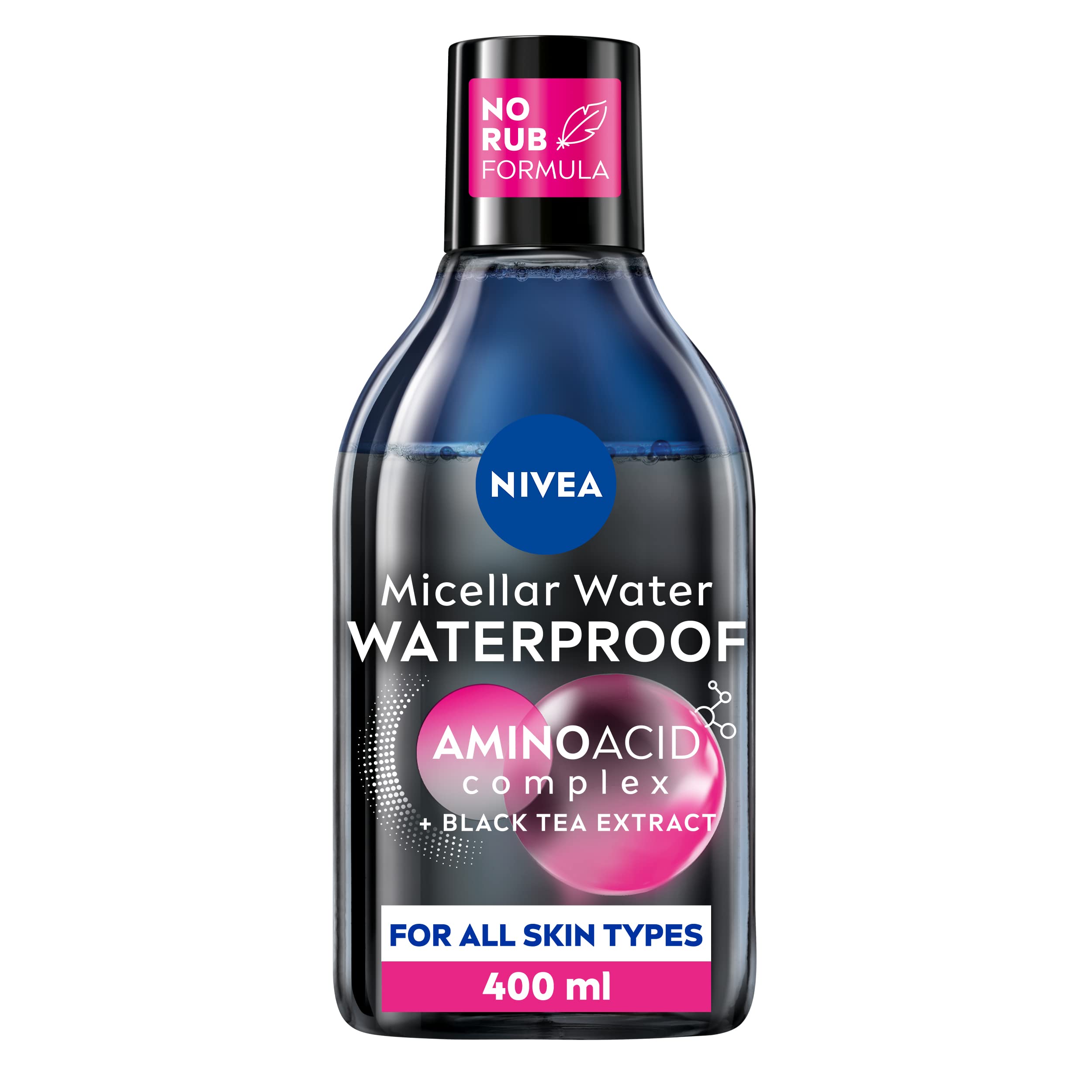 NIVEA MicellAIR Professional Micellar Water Make-Up Remover for Eyes & Lips (400ml)