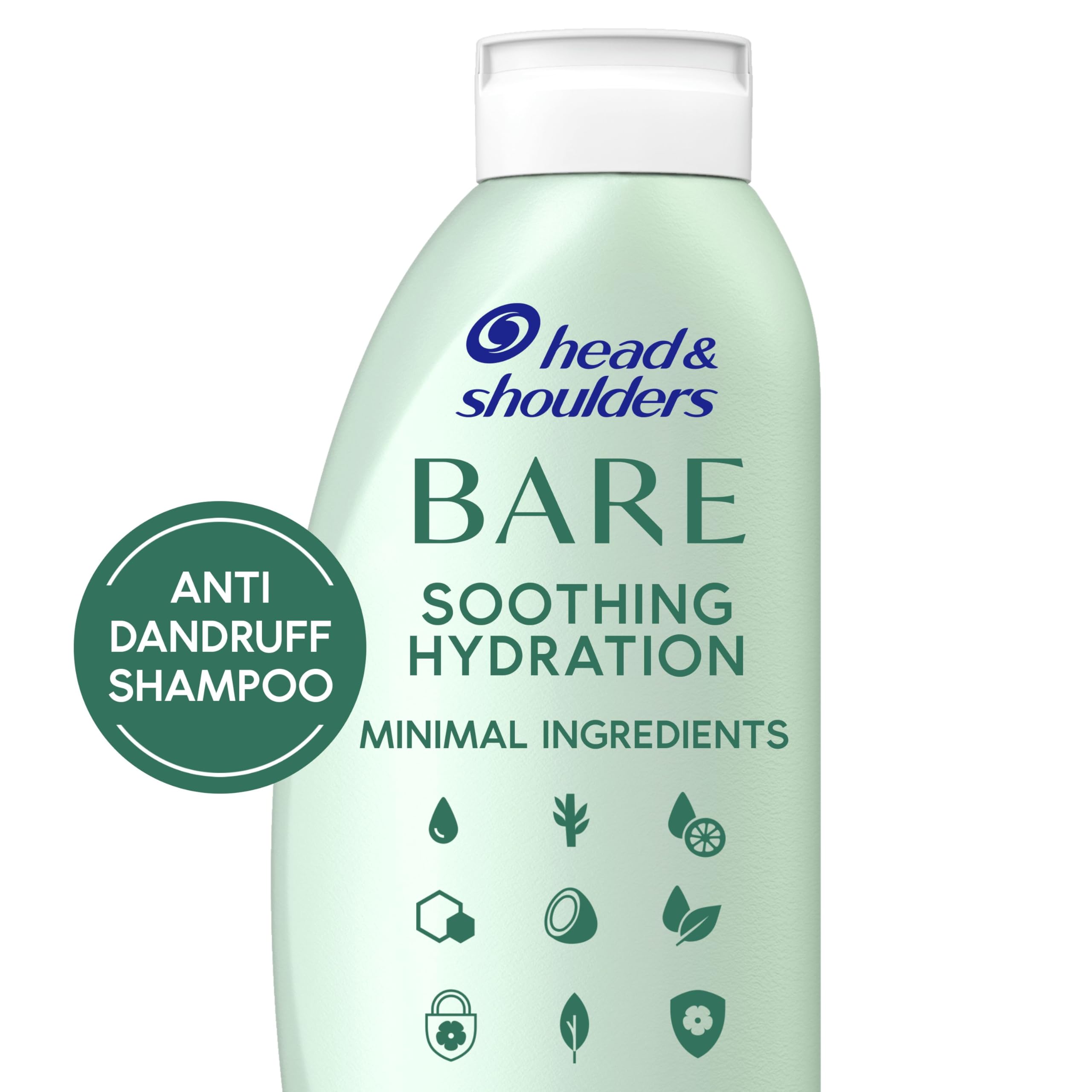 Head &amp; Shoulders Bare Beruhigendes Feuchtigkeits-Anti-Schuppen-Shampoo. Minimale Einwirkzeit. 2