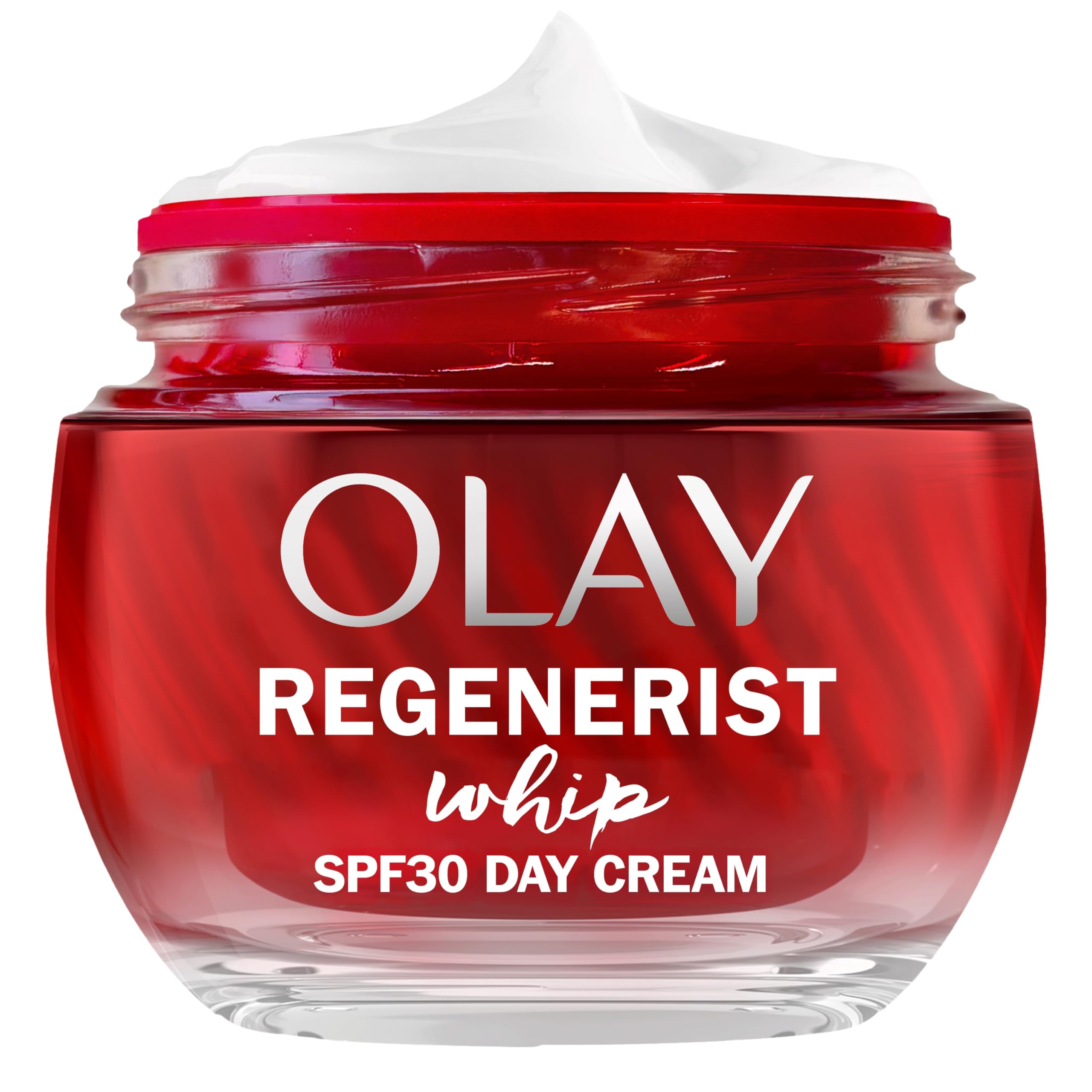 Olay Regenerist Whip Day Face Cream with SPF 30 Lightweight Anti-Wrinkle & Firming