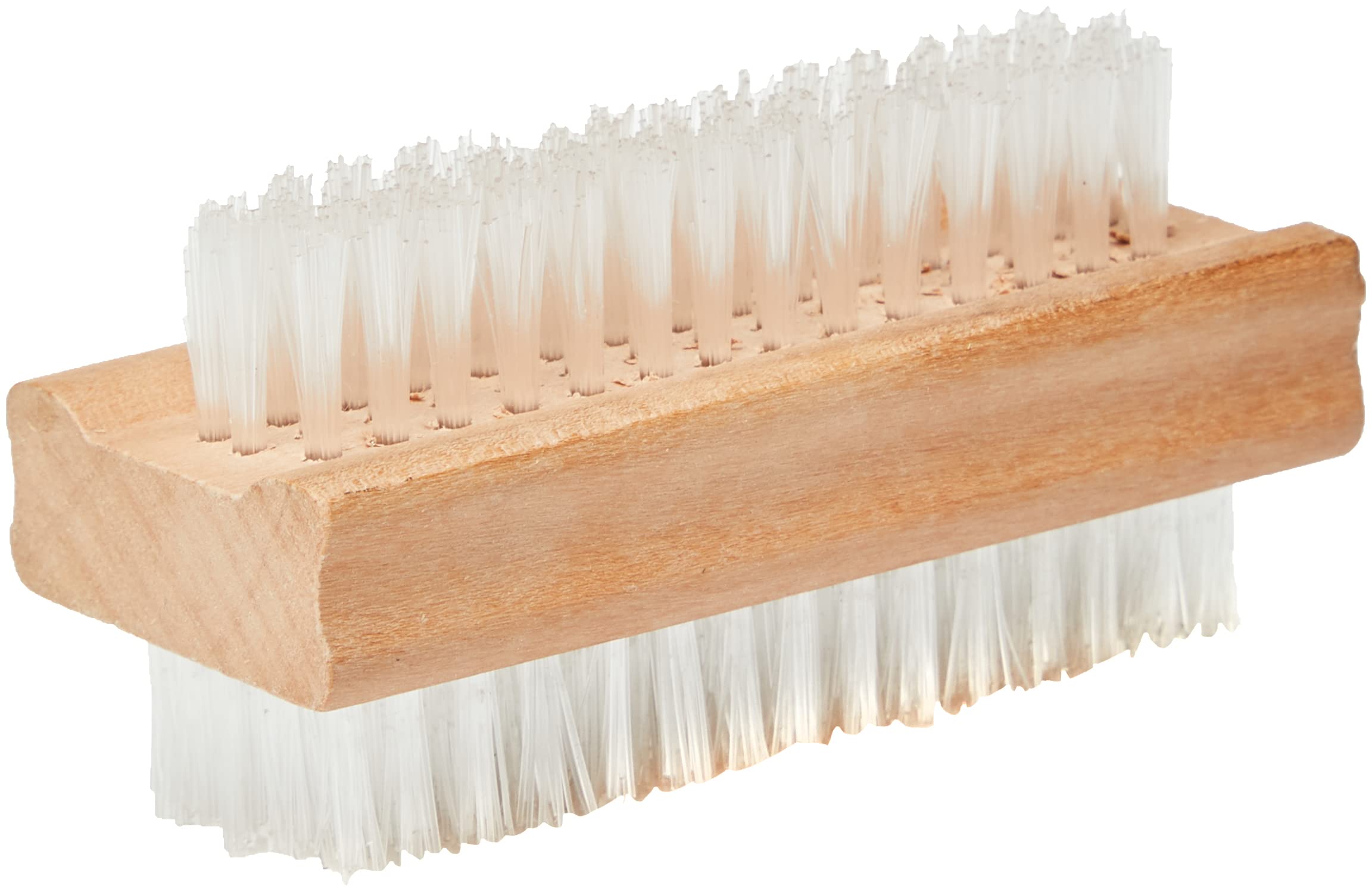 LEVIOC'S Wooden Double Sided Nail Cleaning Brush for Manicure