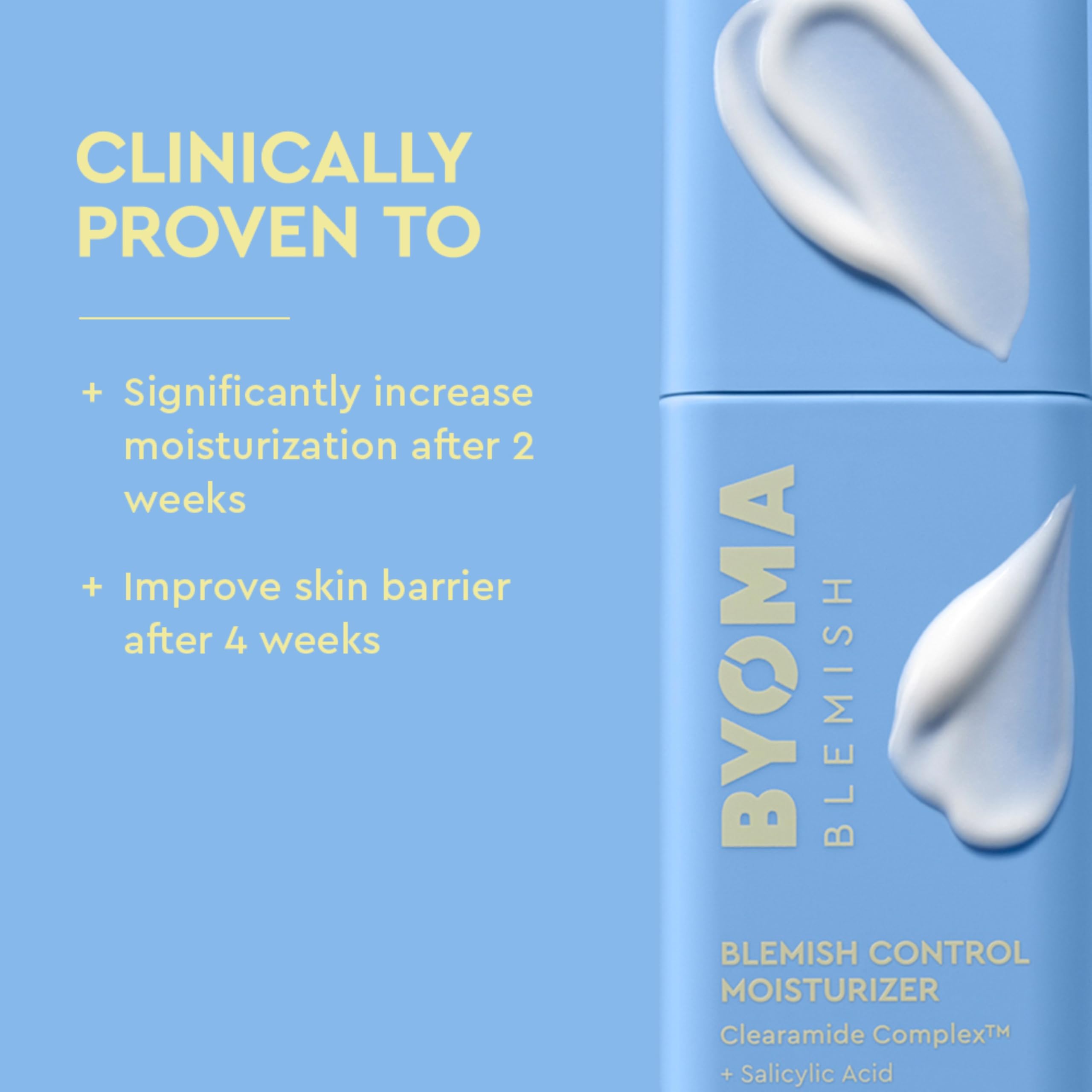 BYOMA Blemish Control Moisturiser 50ml with Salicylic Acid for Acne-Prone Skin 4