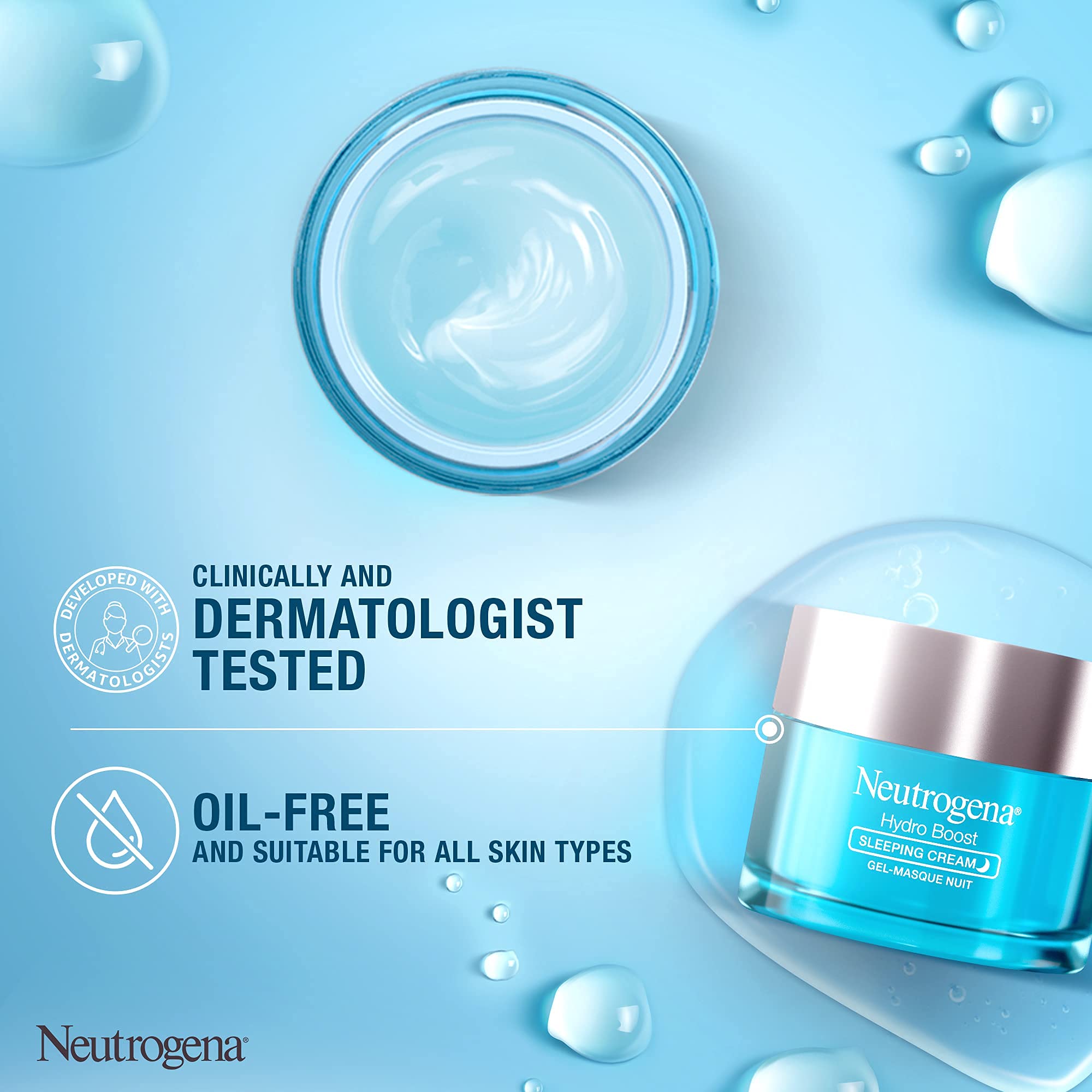 Neutrogena Hydro Boost Tag &amp; Nacht (Feuchtigkeitscreme + Schlafcreme), Ersparnis B 4