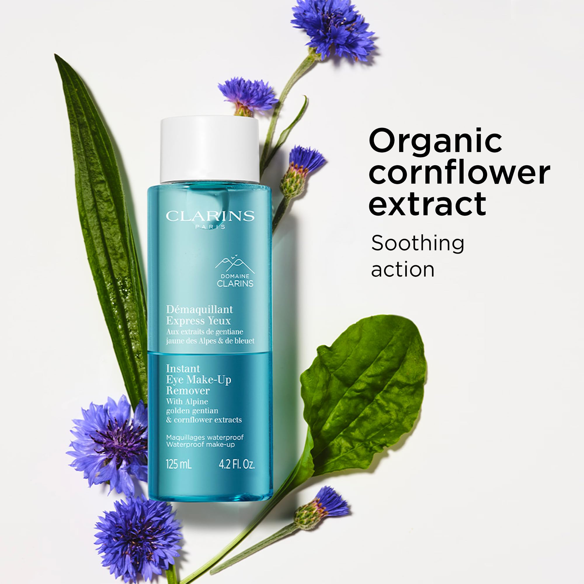 Clarins Instant Augen-Make-up-Entferner 125 ml | Zweiphasen-Entferner für wasserfestes Make-up 3