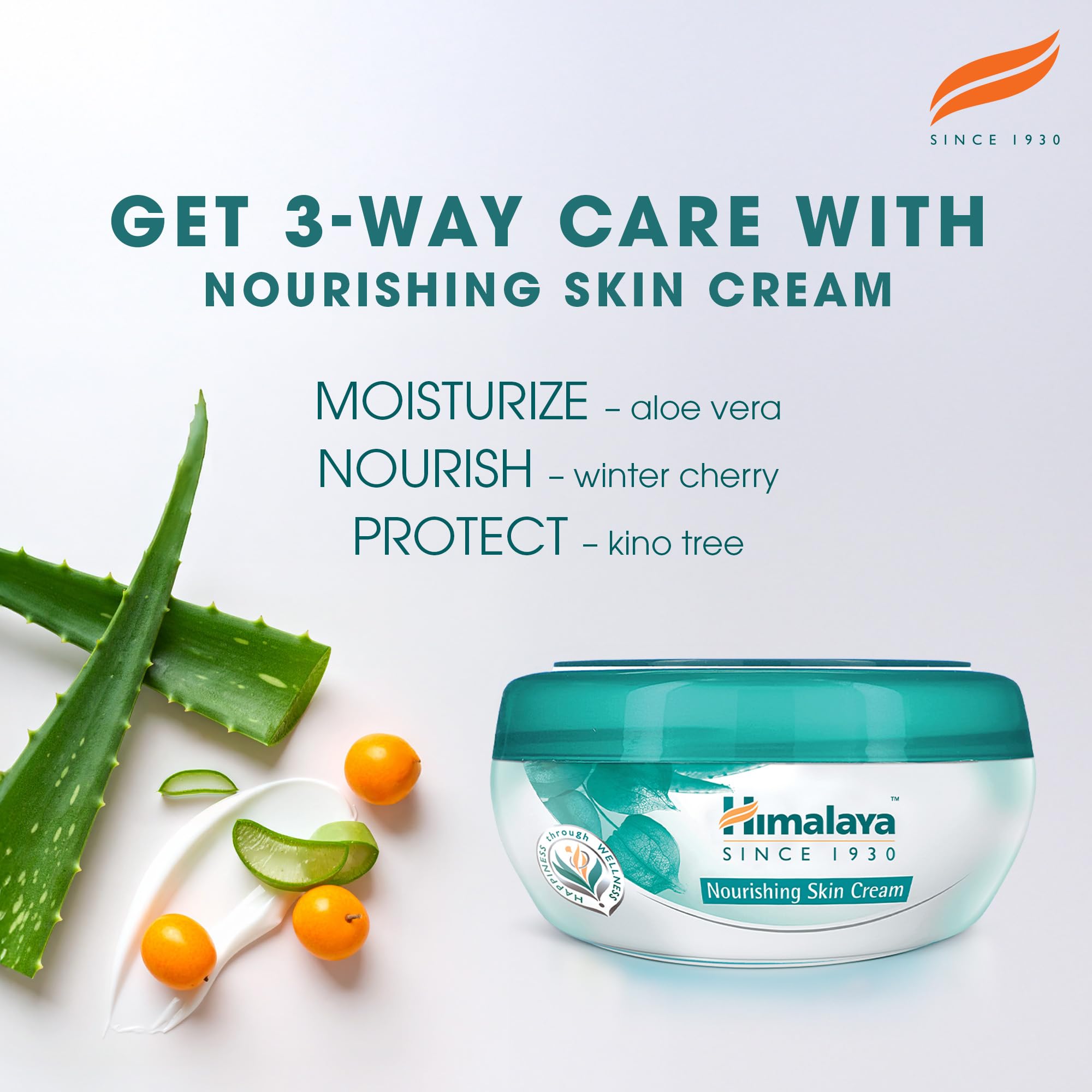 Himalaya Nourishing Skin Cream for Daily Light Moisturization and Protection - 150ml 3