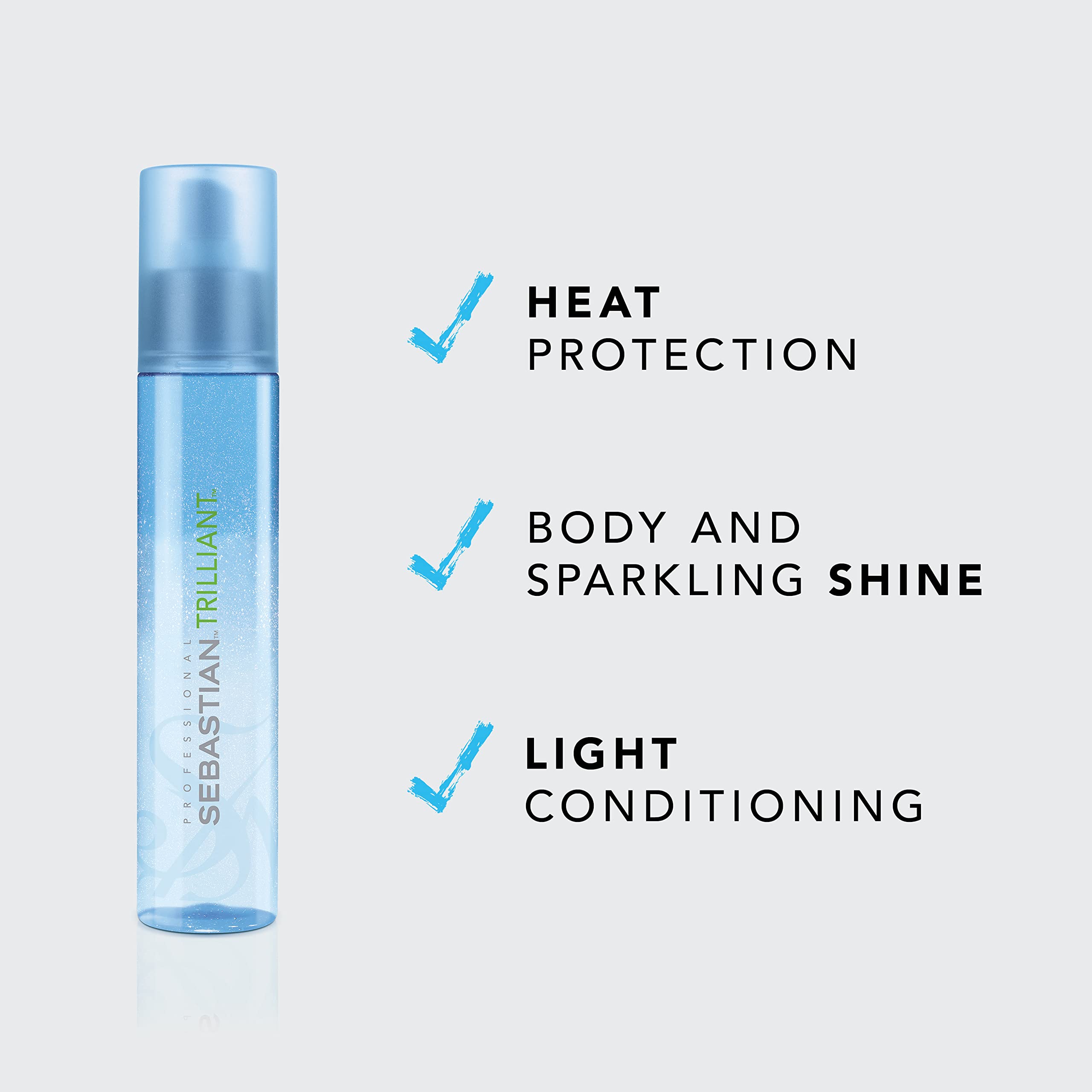 Sebastian Professional Trilliant Hitzeschutzspray zum Schutz von H