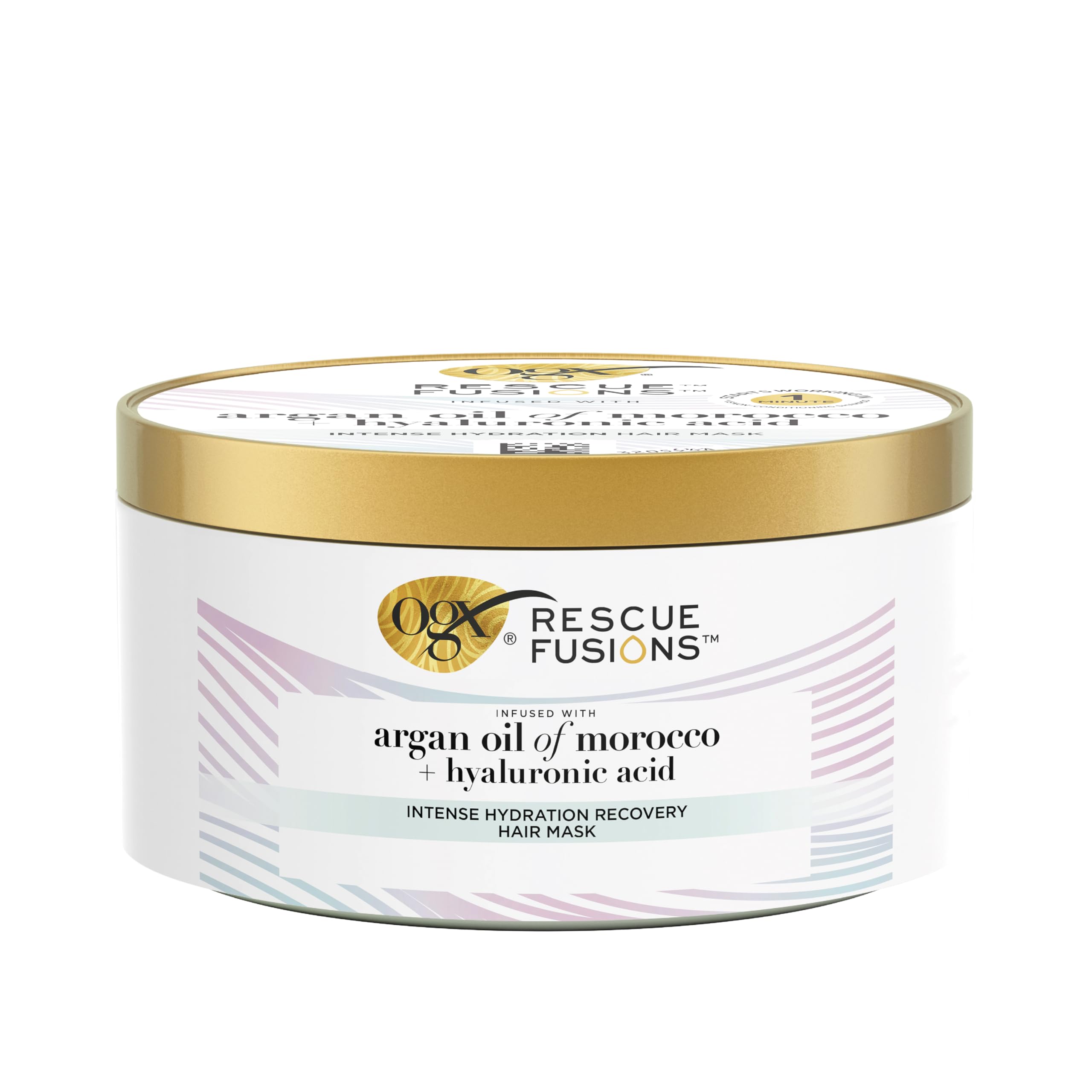 OGX Rescue Fusions Intensive Hydration Recovery Haarmaske, angereichert mit Arganöl