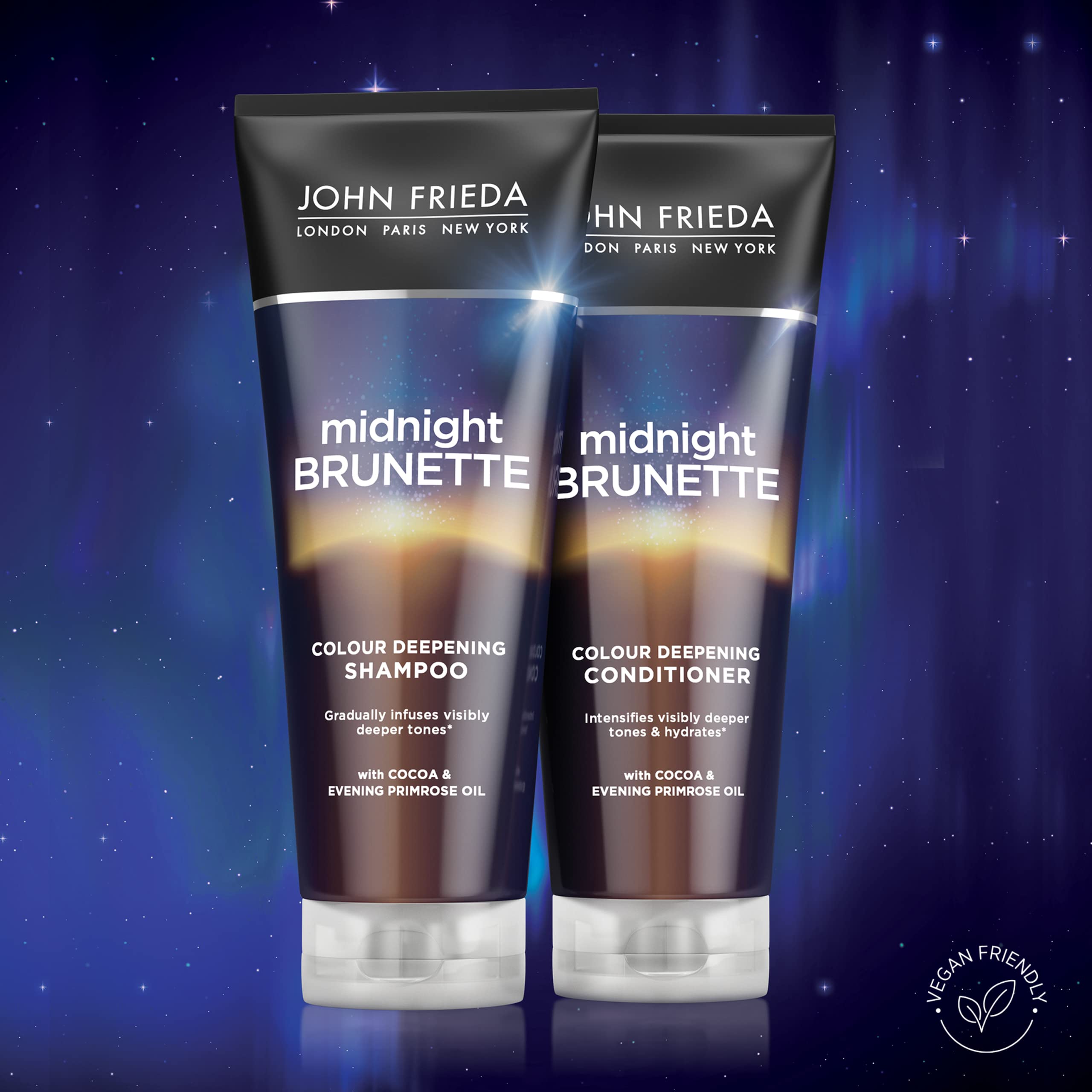 John Frieda Midnight Brunette Colour Deepening Conditioner for Dull Brunette Hair 250 ml 4
