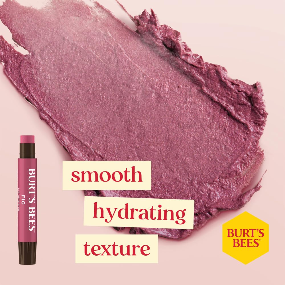 Burt's Bees Mistletoe Kiss Gift Set: Moisturising, Tinted Lip Balm & Lip Shimmer 5