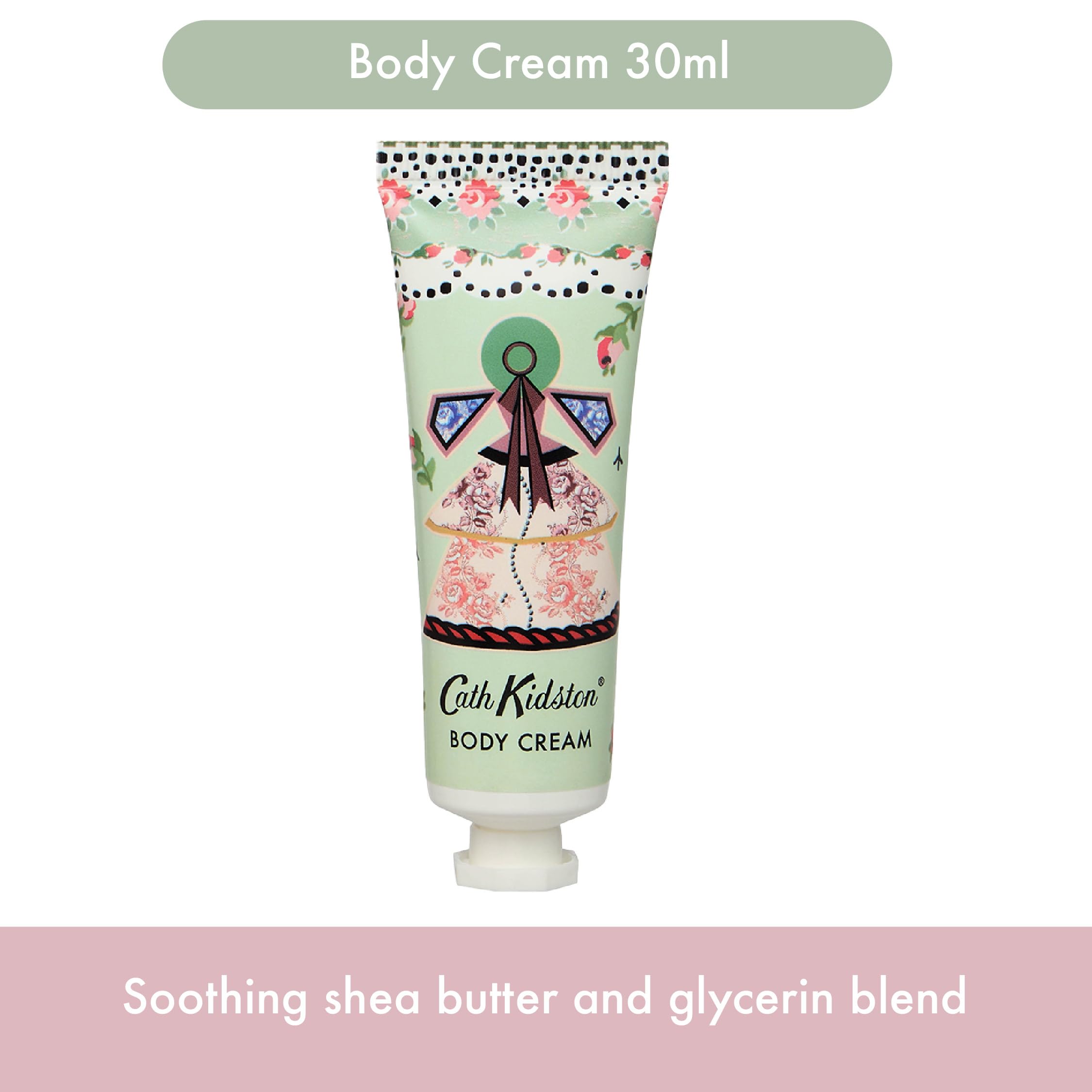 Cath Kidston Hand Cream and Body Cream Mini Gift Set with Shea Butter 6