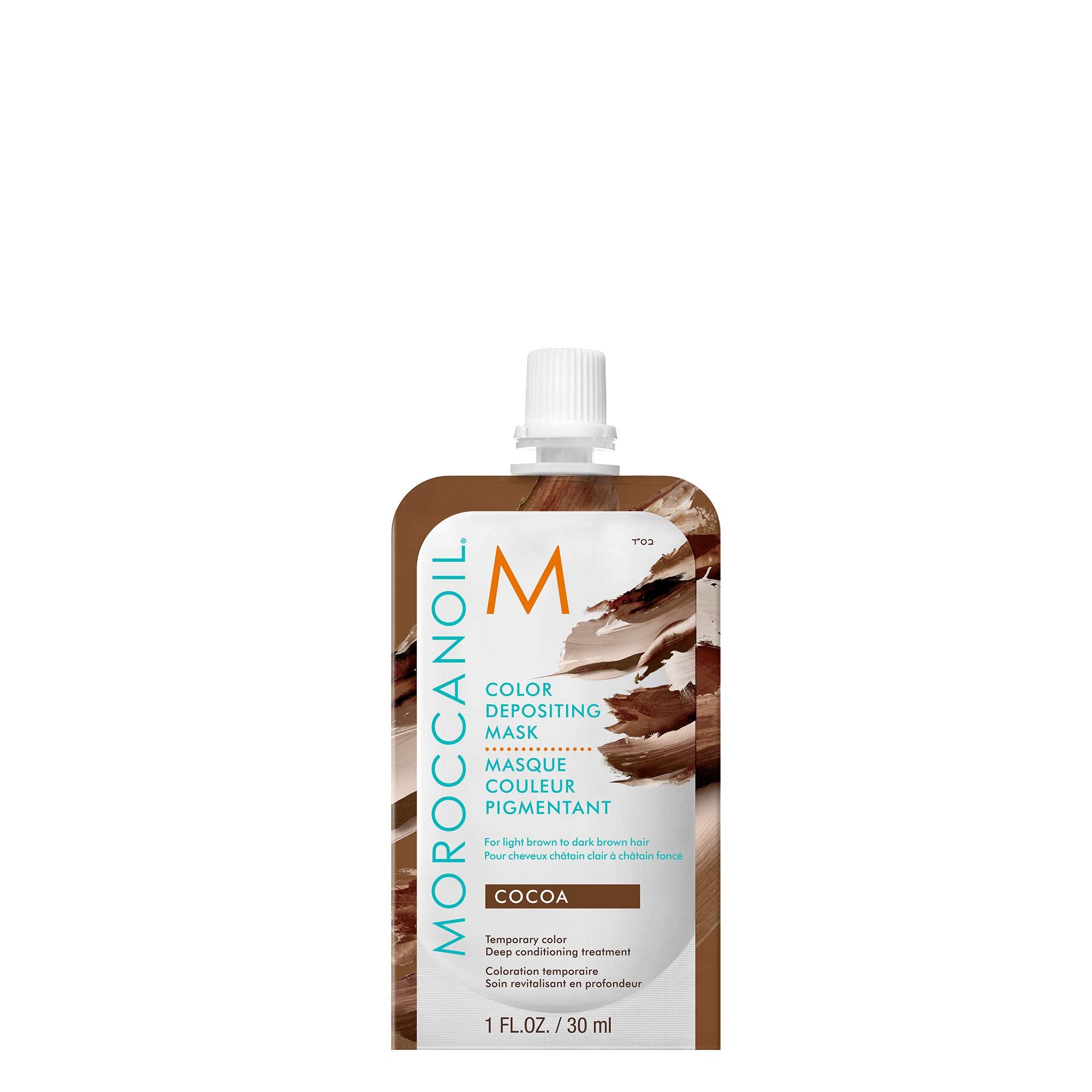 Moroccanoil Colour Depositing Mask Packette, Cocoa for Light to Dark Brown Hair