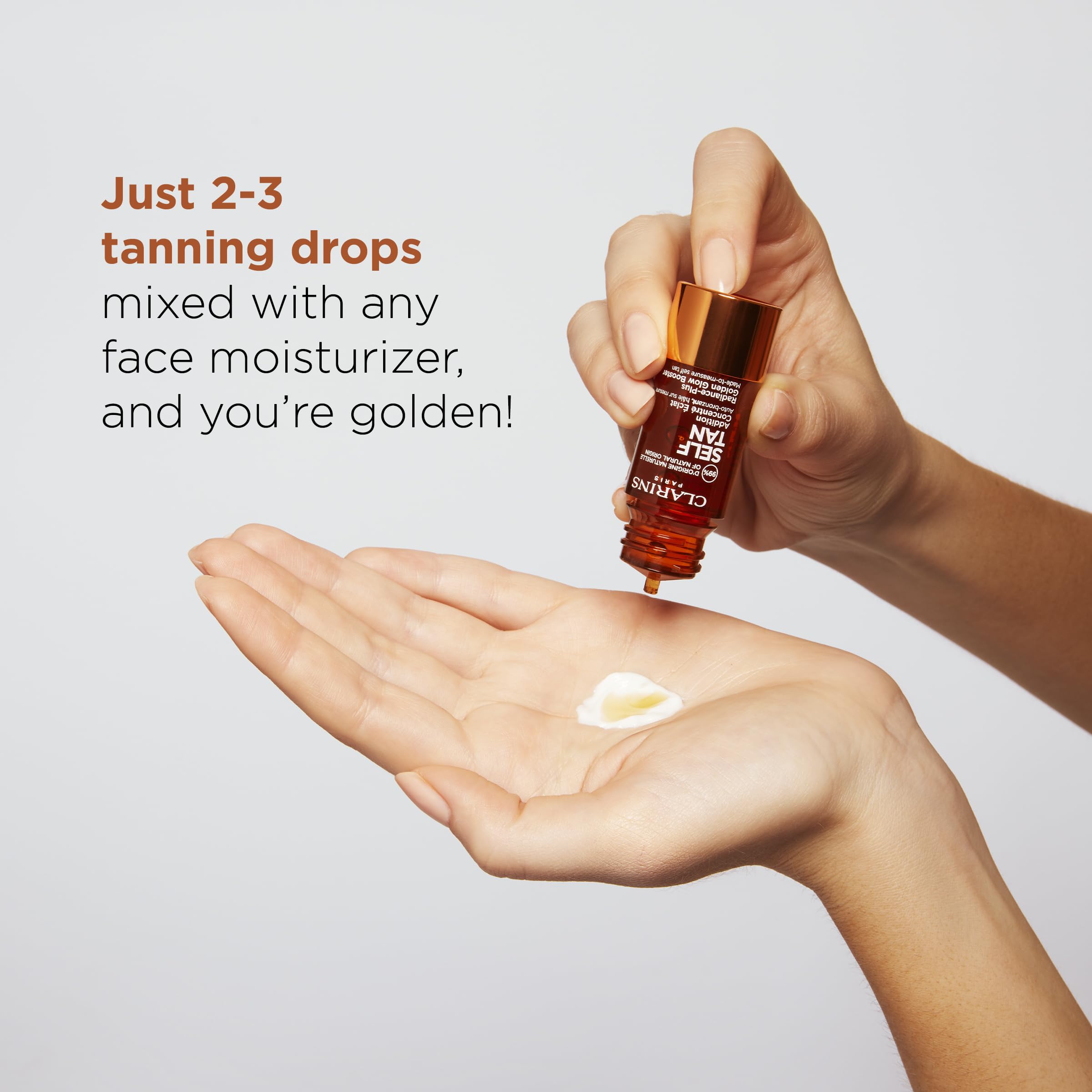 CLARINS Radiance-Plus Golden Glow Booster for Face 15ml - Customisable Self Tan 5