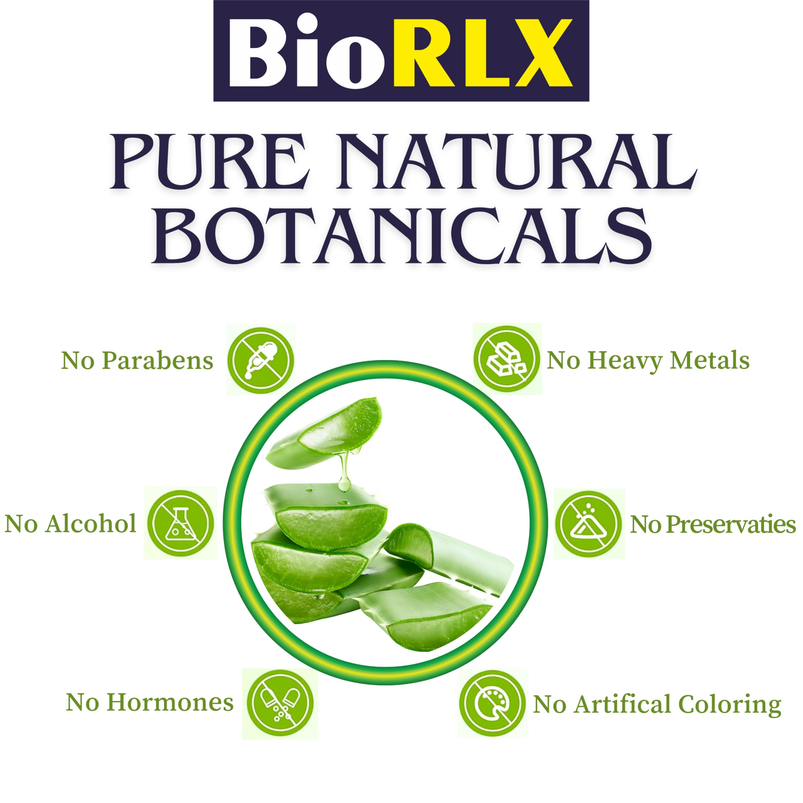 BioRLX 99% Aloe Vera Gel with Collagen & Hyaluronic Acid for Soothing Hydration (8.5 fl.oz) 9