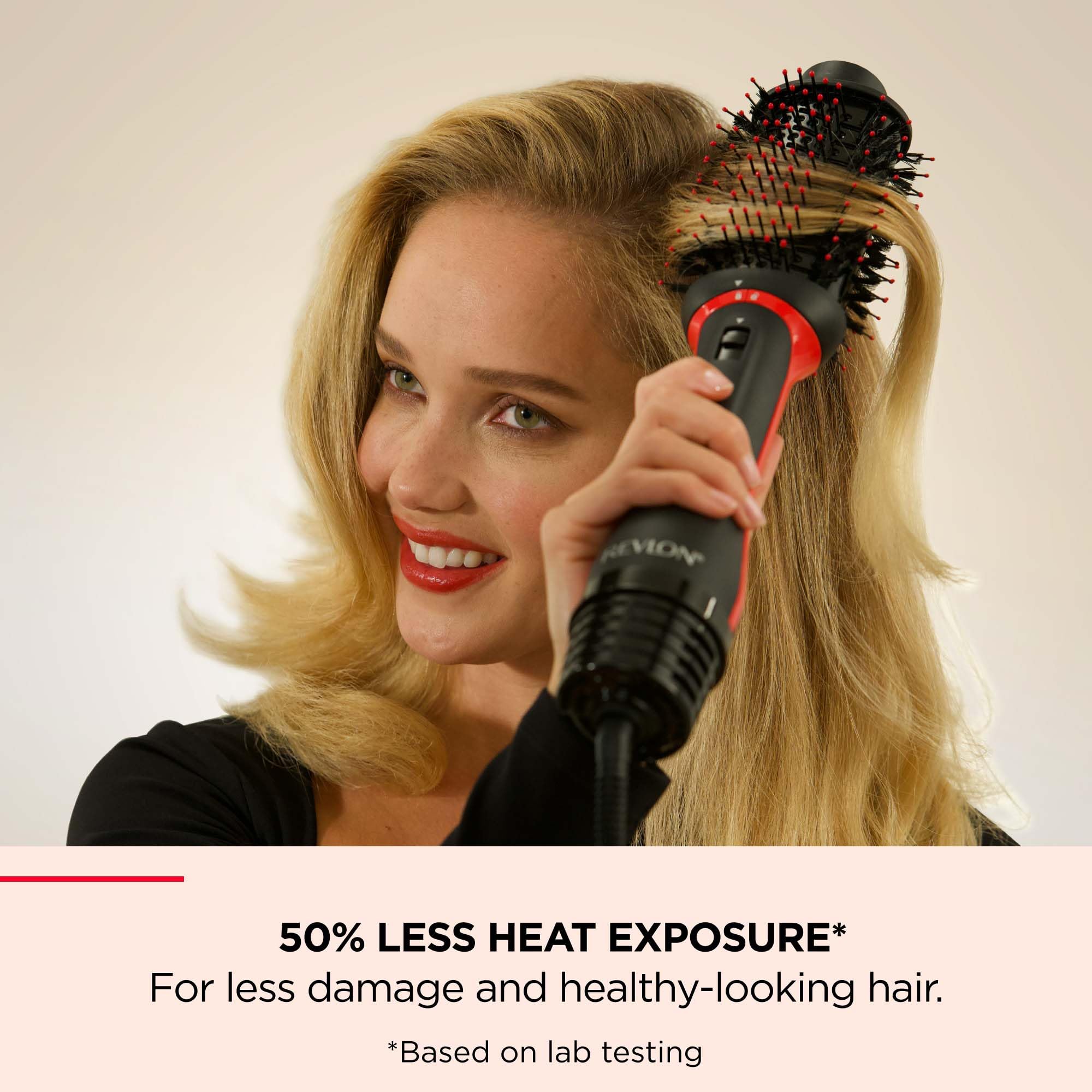 Revlon One-Step Volumiser Plus with Detachable Head, Ceramic Titanium Barrel, Charcoal Pins 7