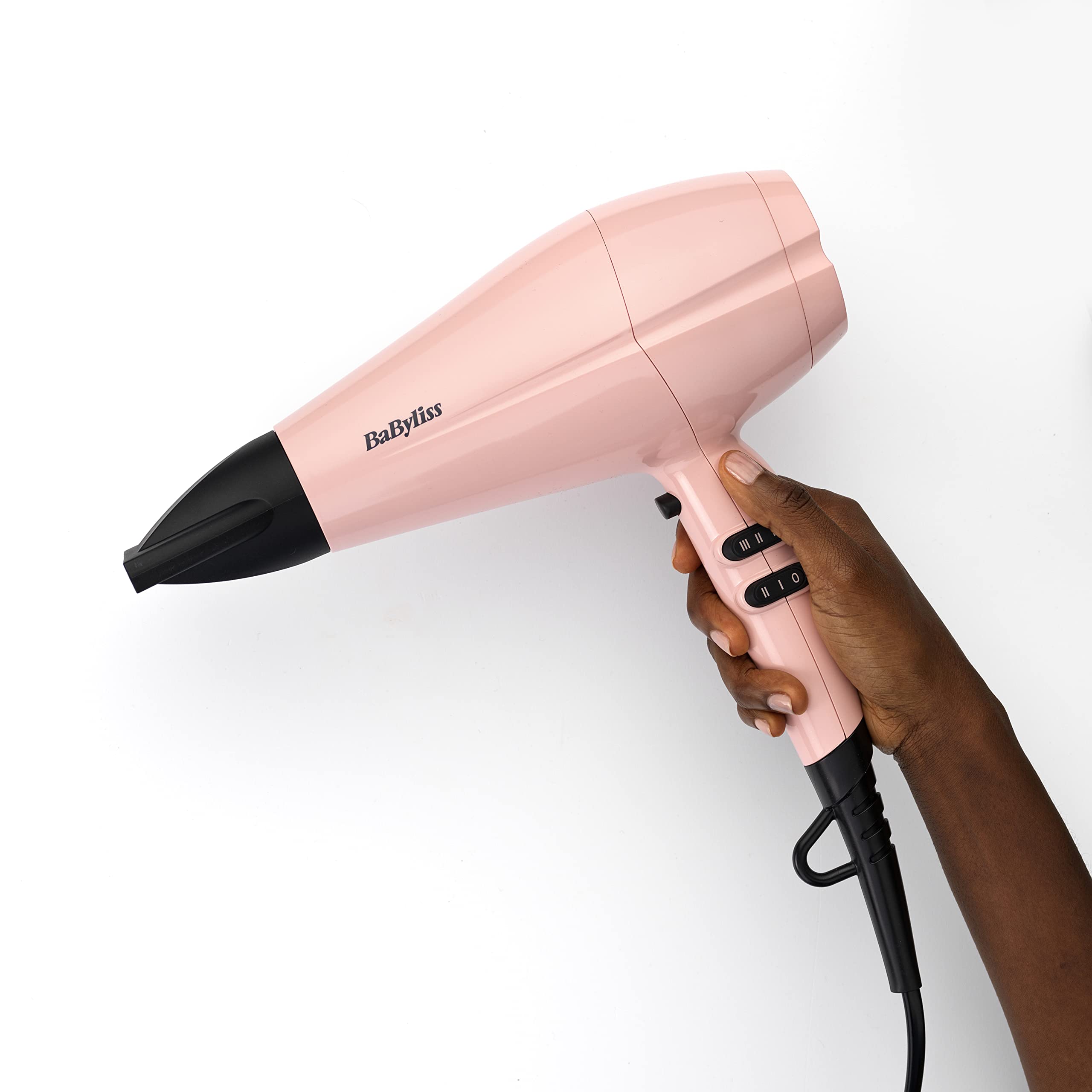 BaByliss Rose Blush 2200W Hair Dryer with Ionic Frizz-Control 7